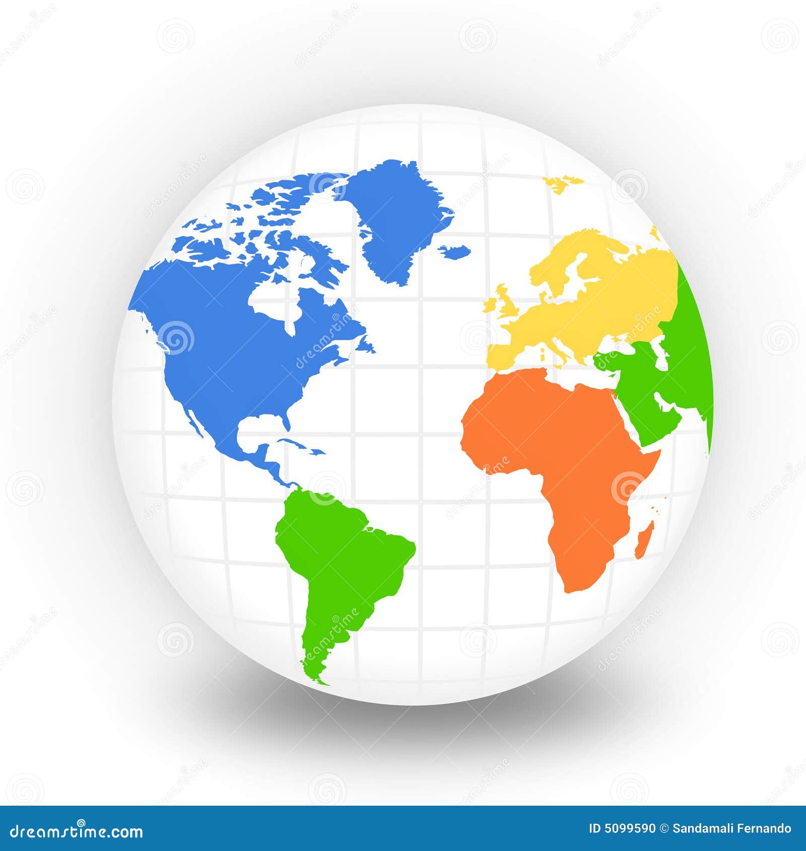 globus Ilustracja z europejczycy - 5099590