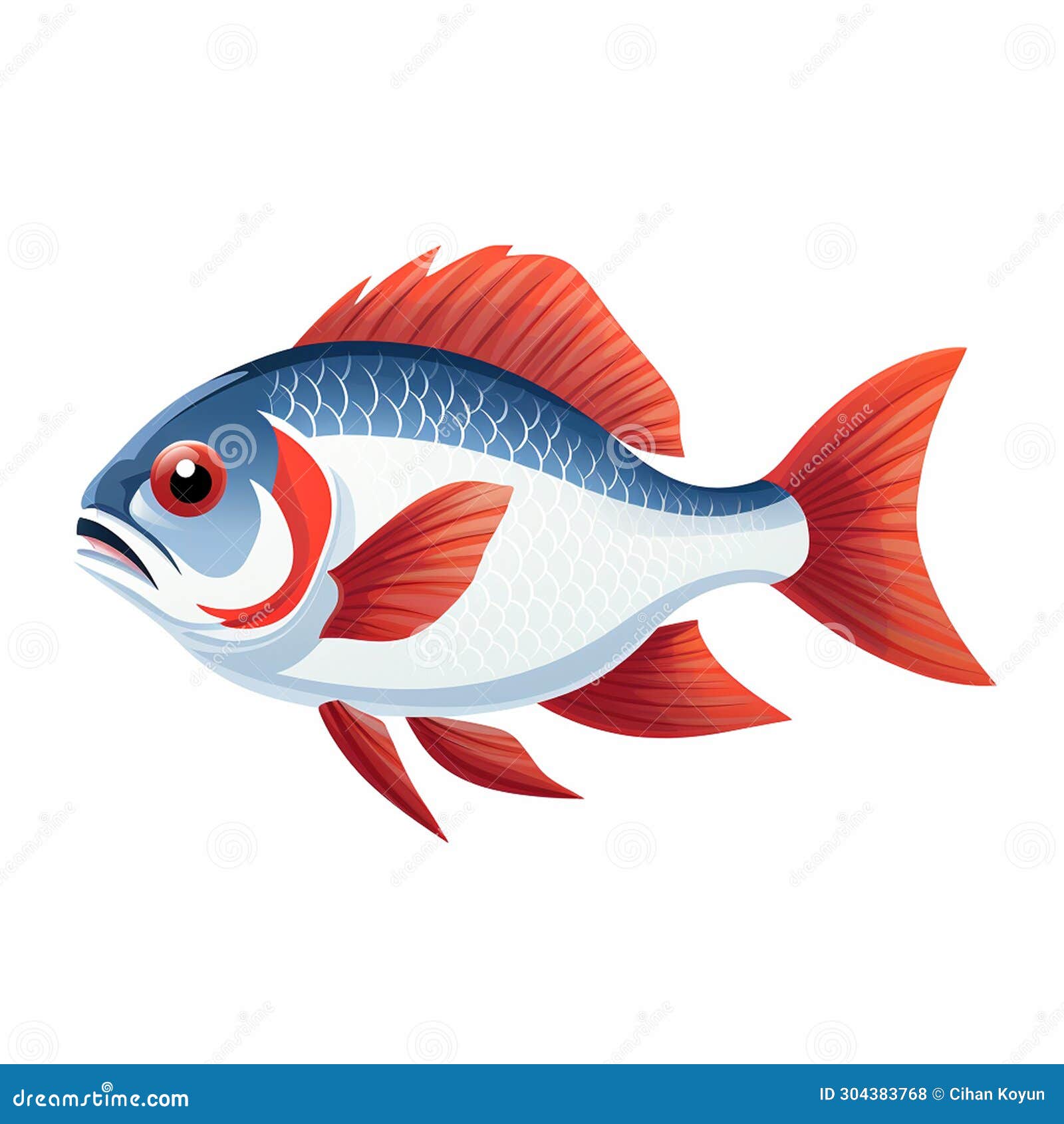 Glofish Betta Colors Anchovy Vector Rosy Reds Fish Albino Full Platinum  White Guppy Grey Cichlid Stock Vector - Illustration of polygonal,  tropical: 304383768