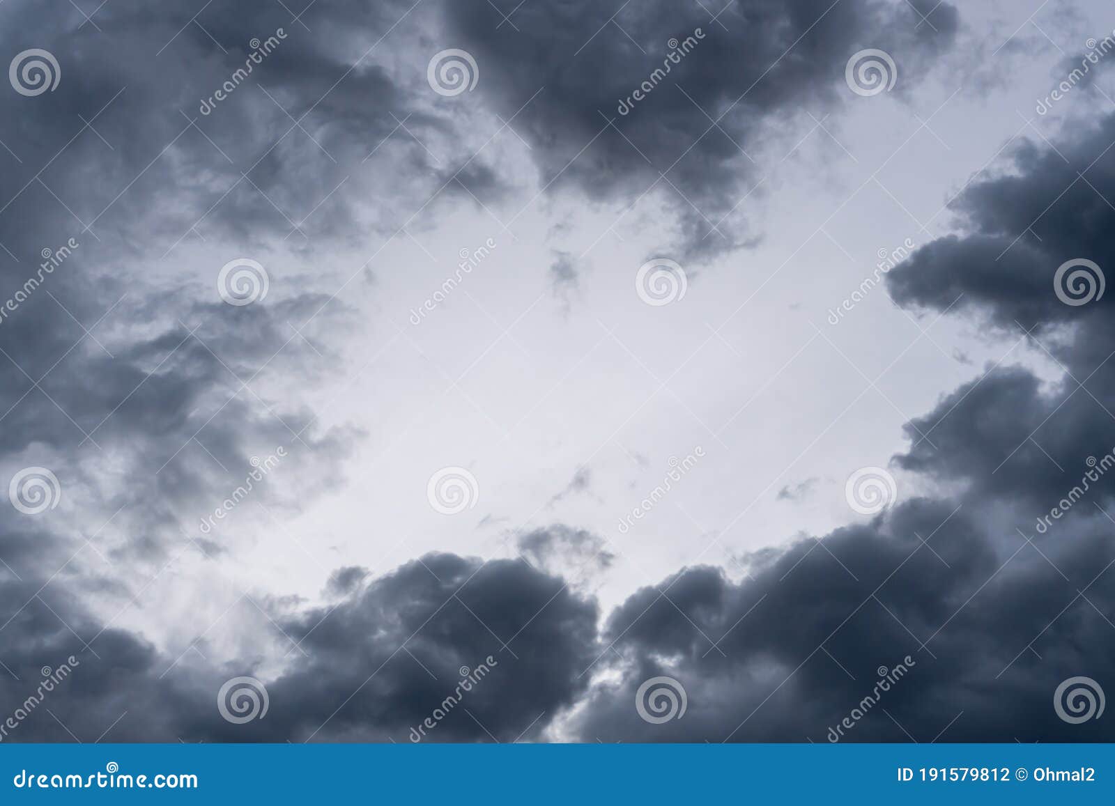 Gloomy Sky Background Scenery Of Dramatic Sky In Evening Looks Like Watercolor Painting Stock Photo Image Of High Season