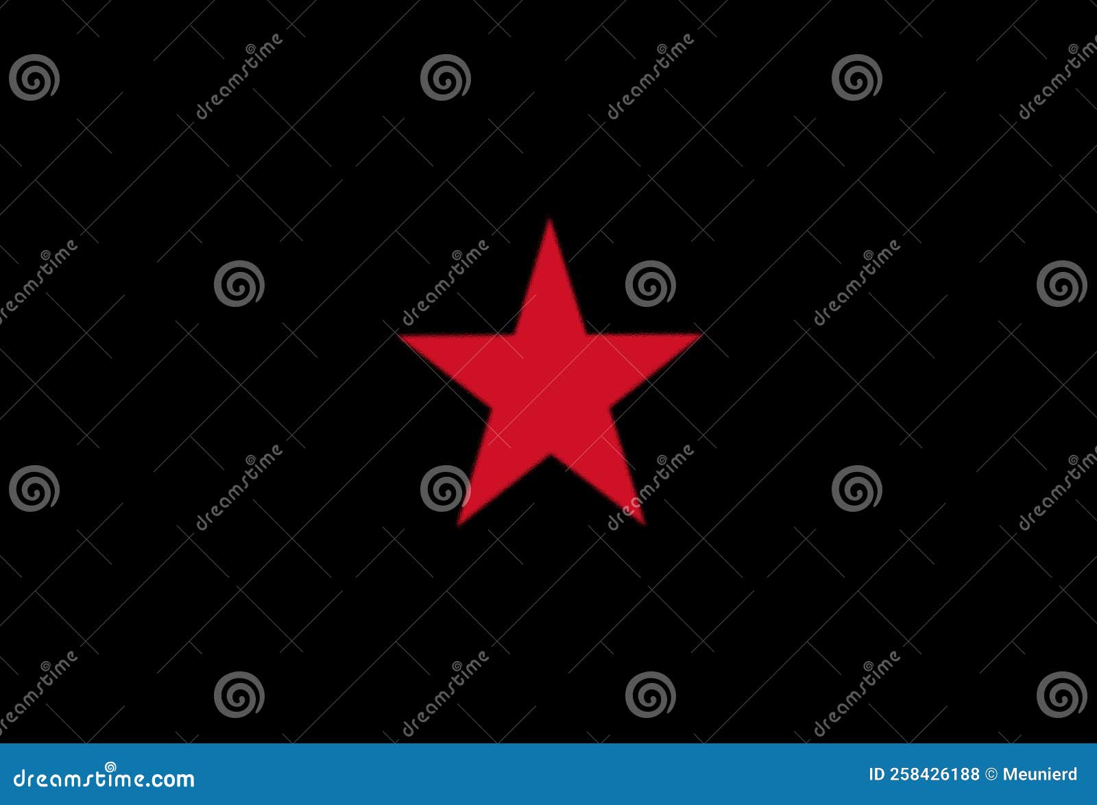 glossy glass flag of zapatista army of national liberation