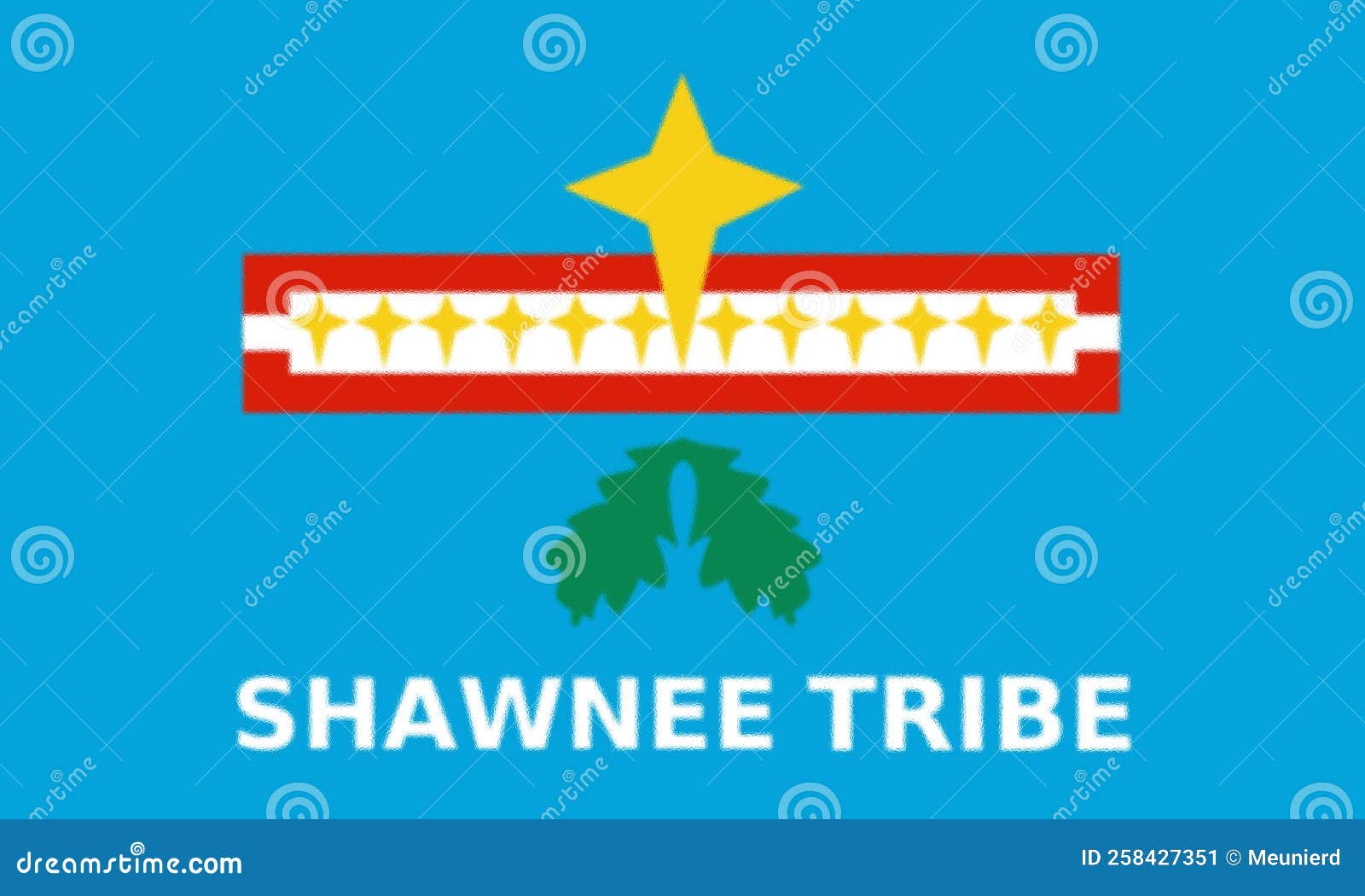 glossy glass of shawnee tribe, oklahoma
