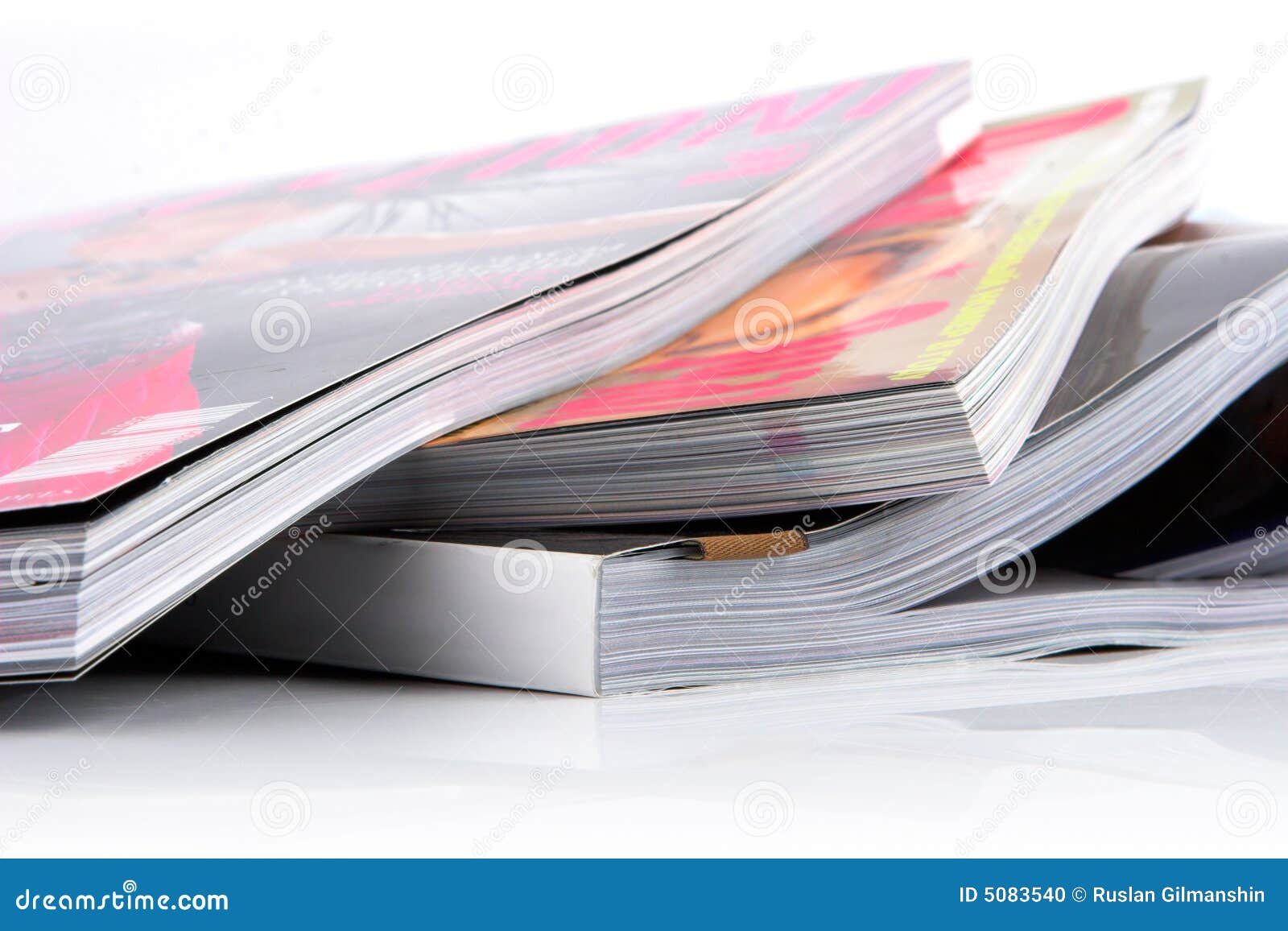 Glossy magazine stock photo. Image of book, educational 5083540