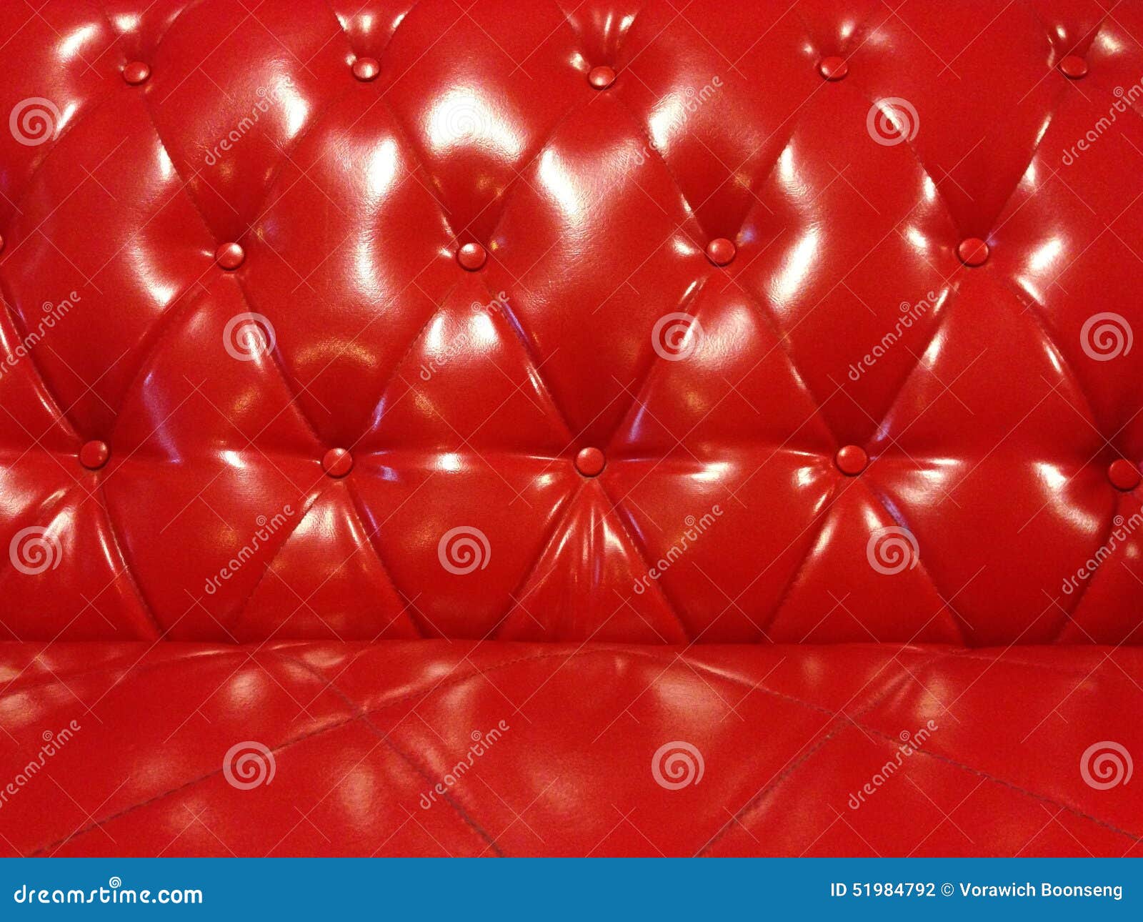 Glossy Red Leather Sofa Background Stock Photo Image of blank, background 51984792