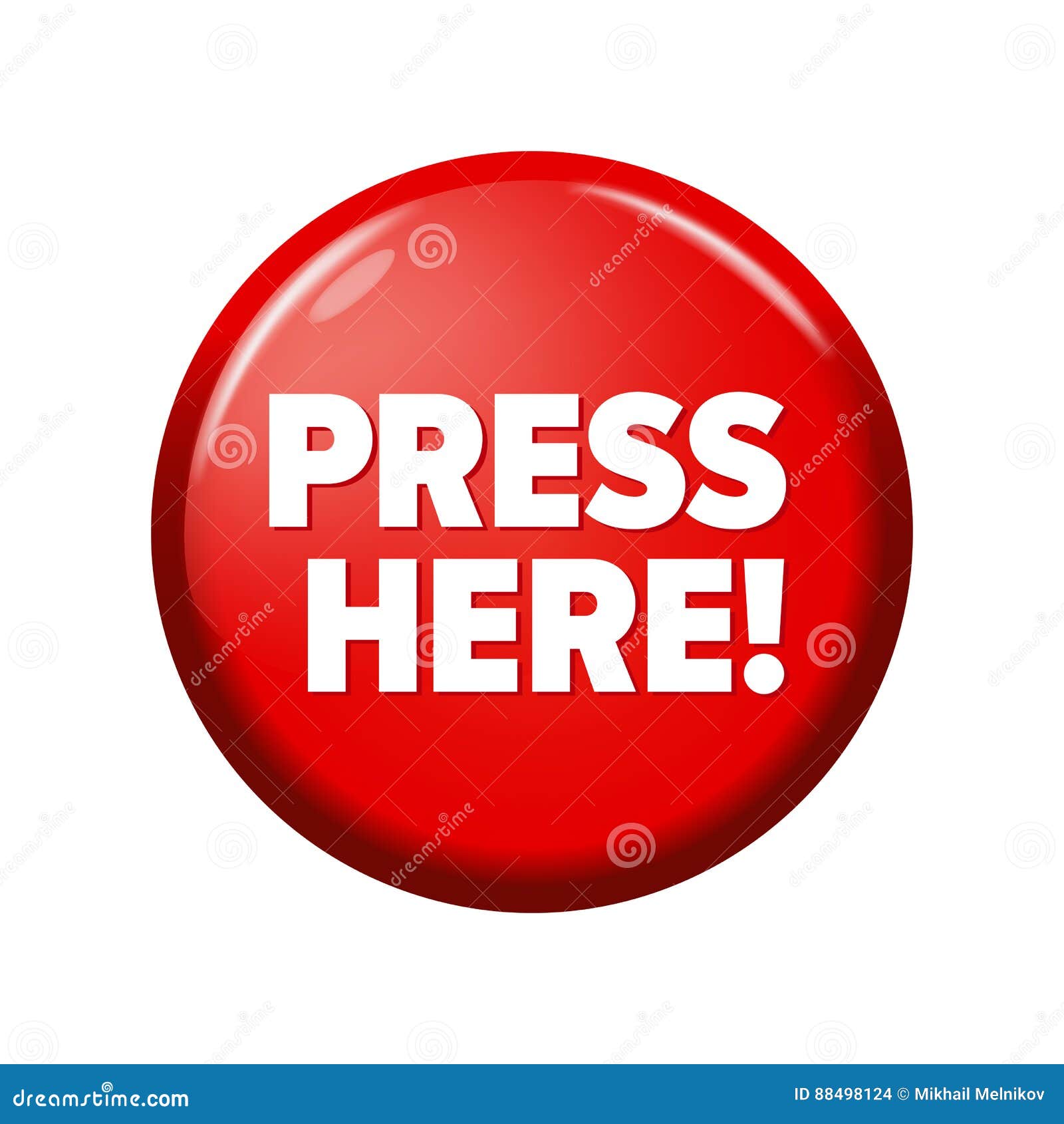 Pressed Red Button Stock Illustrations – 337 Pressed Red Button Stock  Illustrations, Vectors & Clipart - Dreamstime