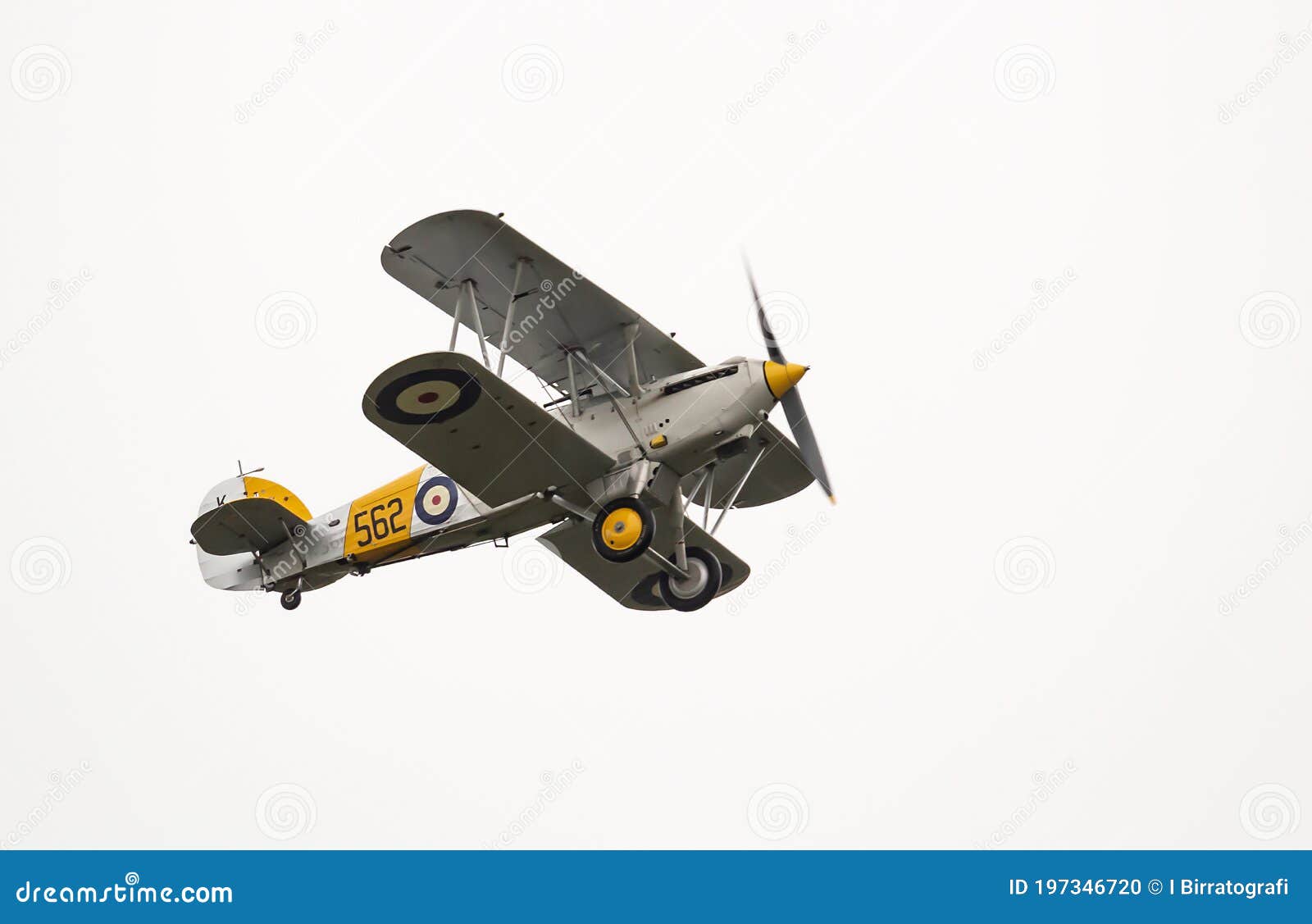 Gloster Gladiator stock photo. Image of biplane, wing 197346720