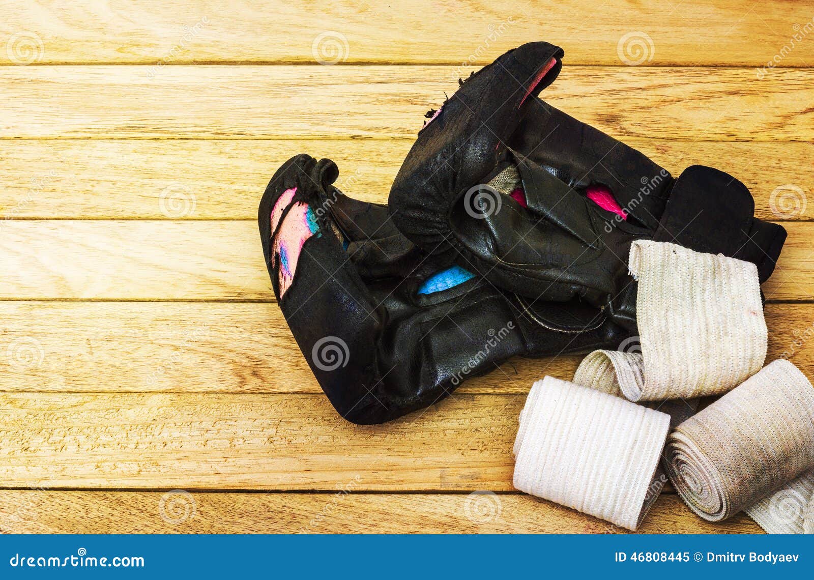 Gloves for martial arts stock image. Image of health - 46808445