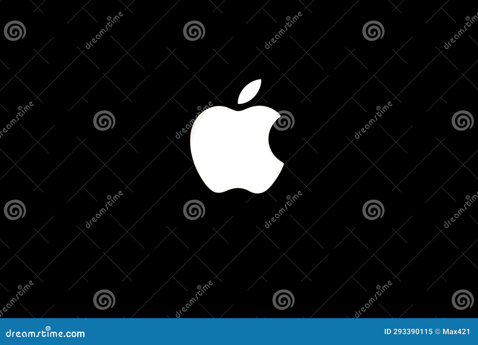 Glowing Apple Logo on Black Background Editorial Image - Image of glowing,  apple: 293390115, image size:1600x1156