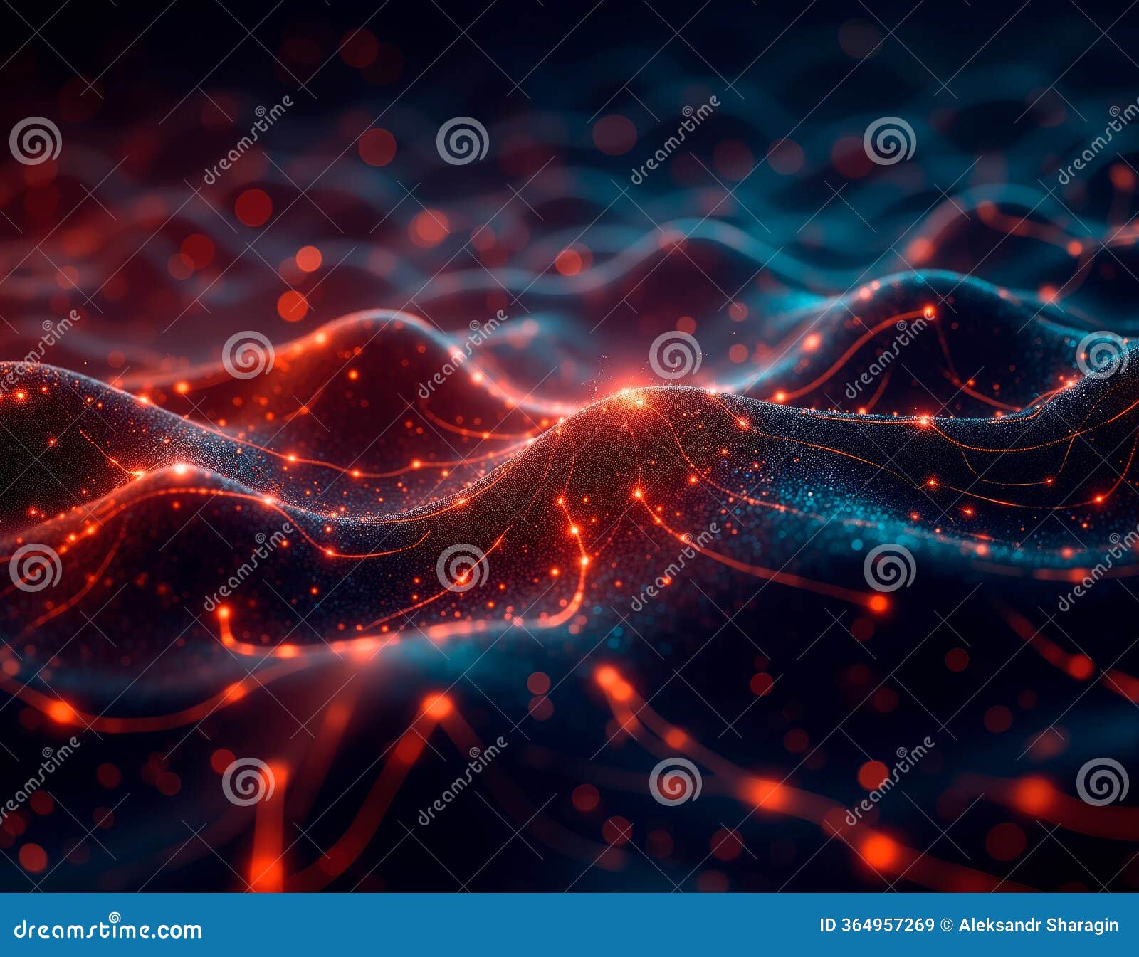 Glowing Crypto Transactions in Neural Network. Pulses of Light Traveling  through an Interconnected Web in Cyberspace Stock Illustration -  Illustration of computing, neural: 364957269