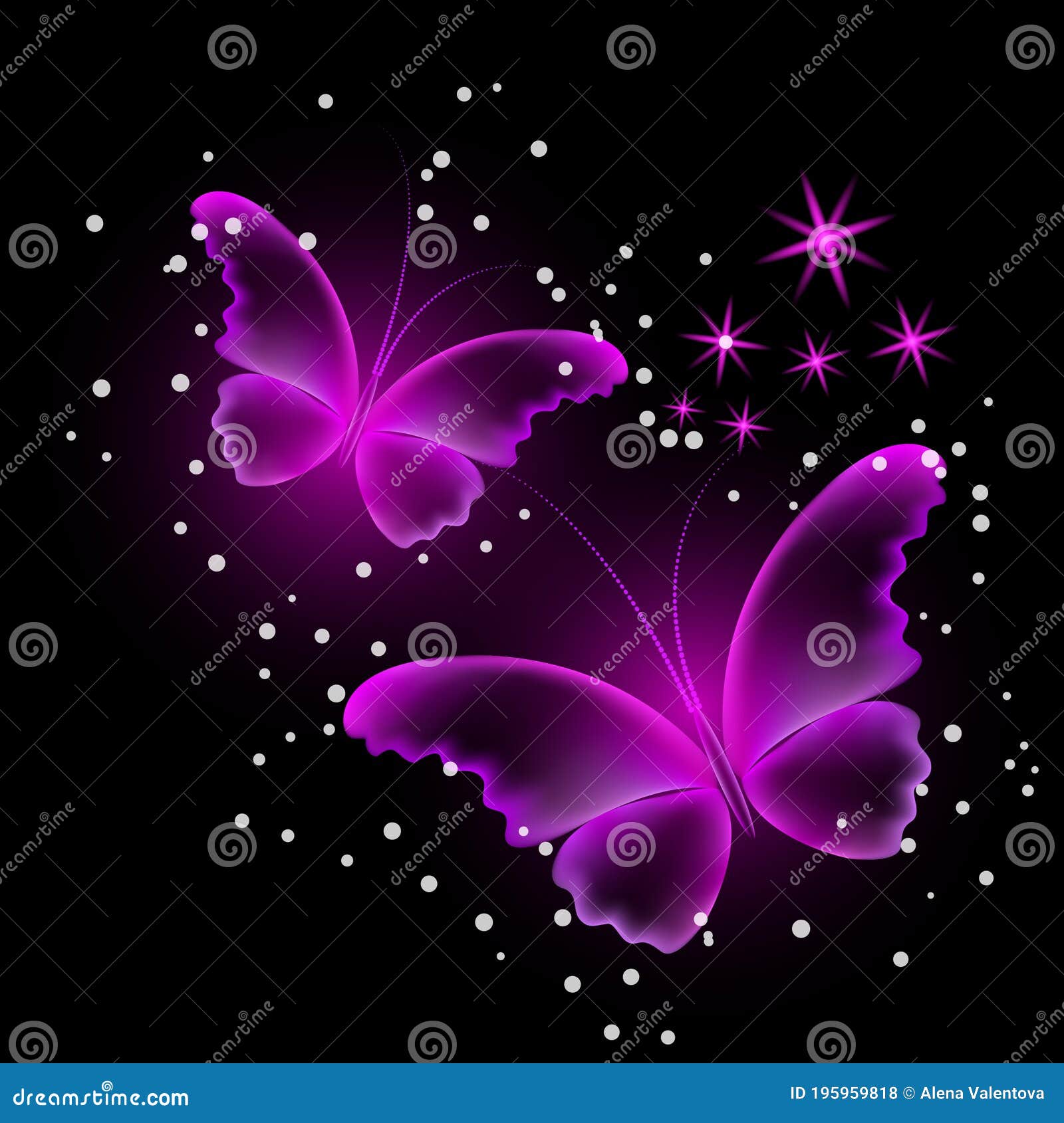 Download Y2k LV With Butterflies Wallpaper