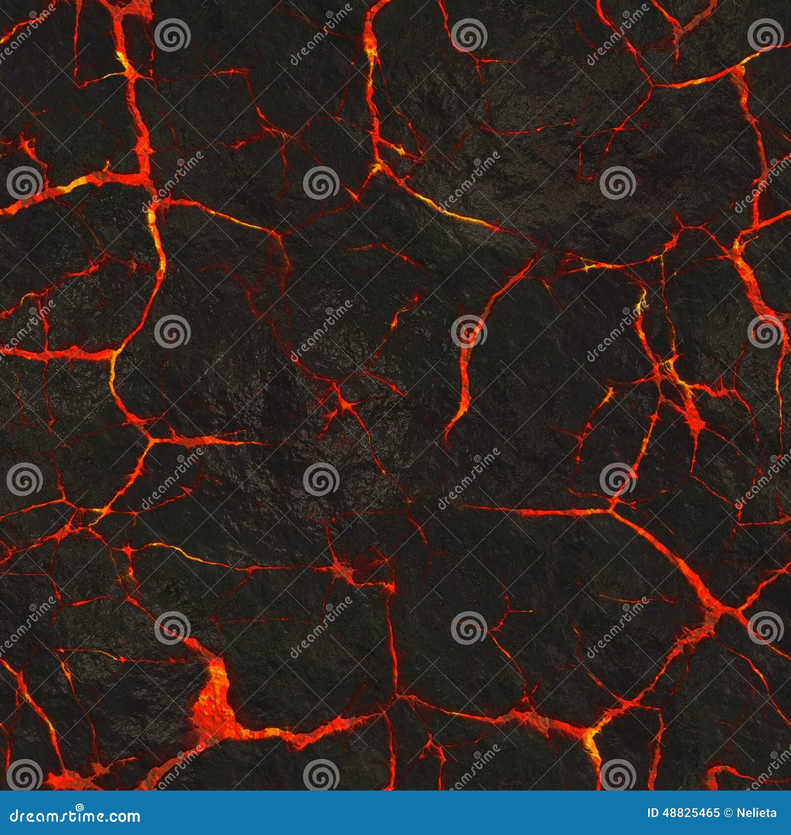 glowing lava texture