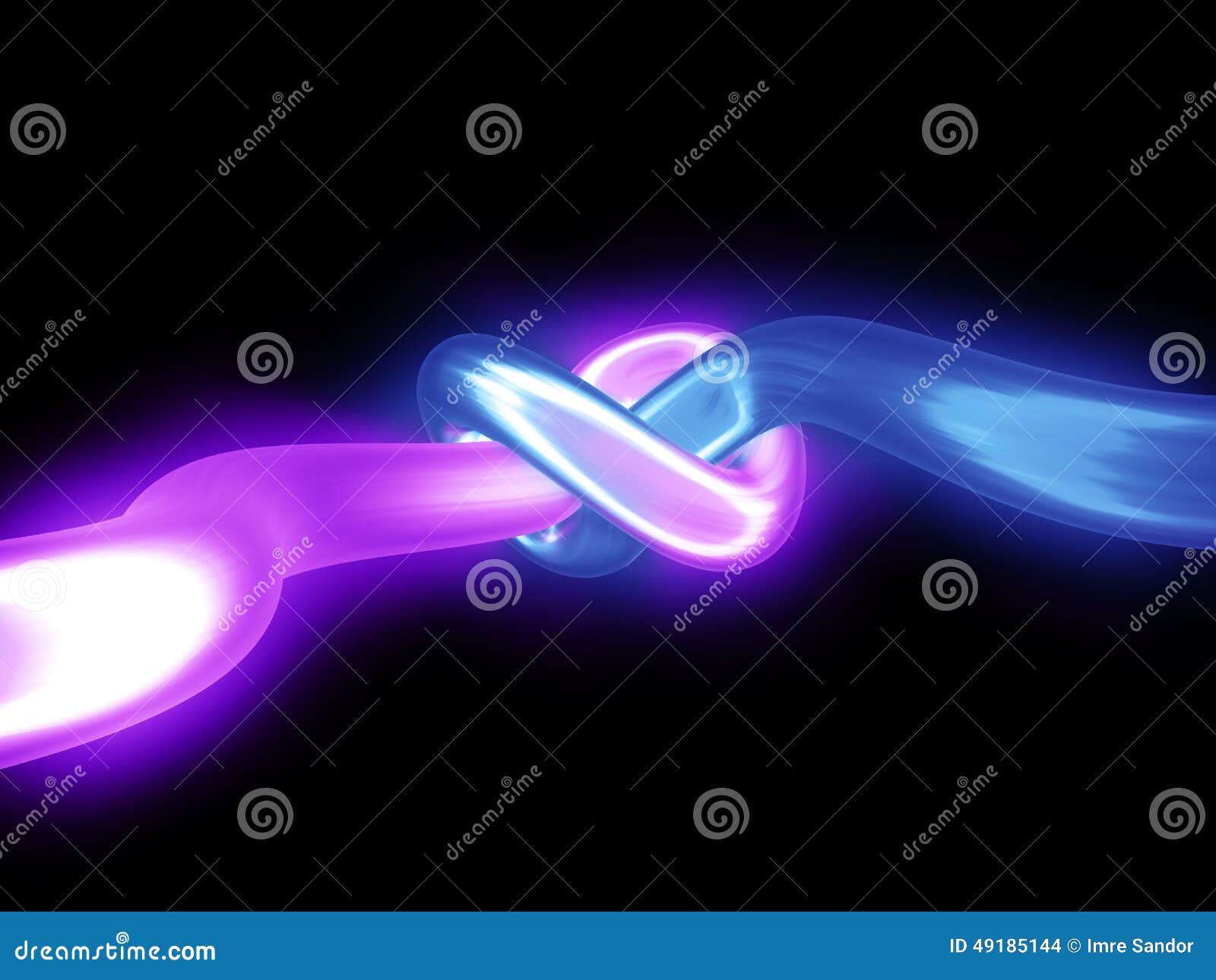 Glowing light tube stock illustration. Illustration of glare 49185144