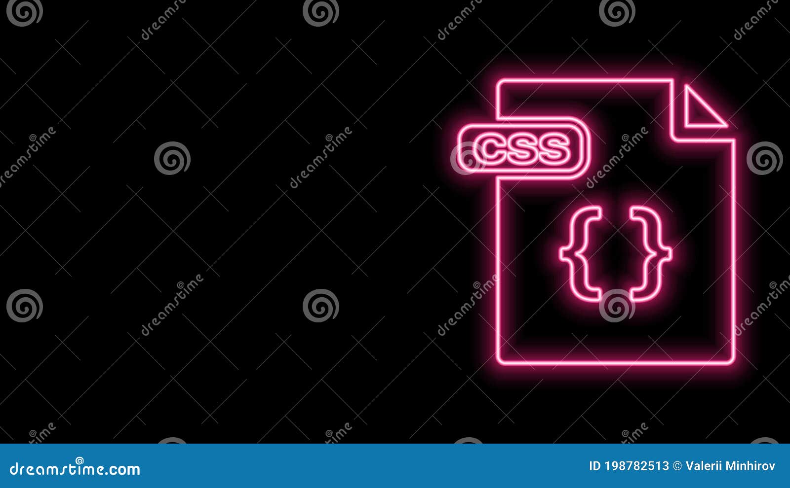 Glowing neon download icon isolated on white Vector Image