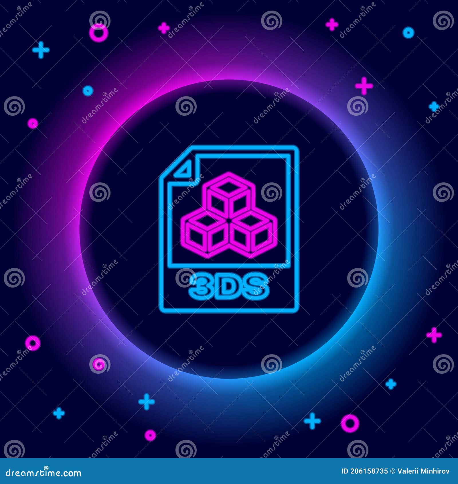 Glowing Neon Line 3ds File Document Download 3ds Button Icon Isolated On Black Background 3ds File Symbol Colorful Stock Vector Illustration Of Emblem Contour Glowing Neon Line 3ds File Document Download 3ds Button Icon Isolated On Black Background 3ds File Symbol Colorful Stock Vector Illustration Of Emblem Contour