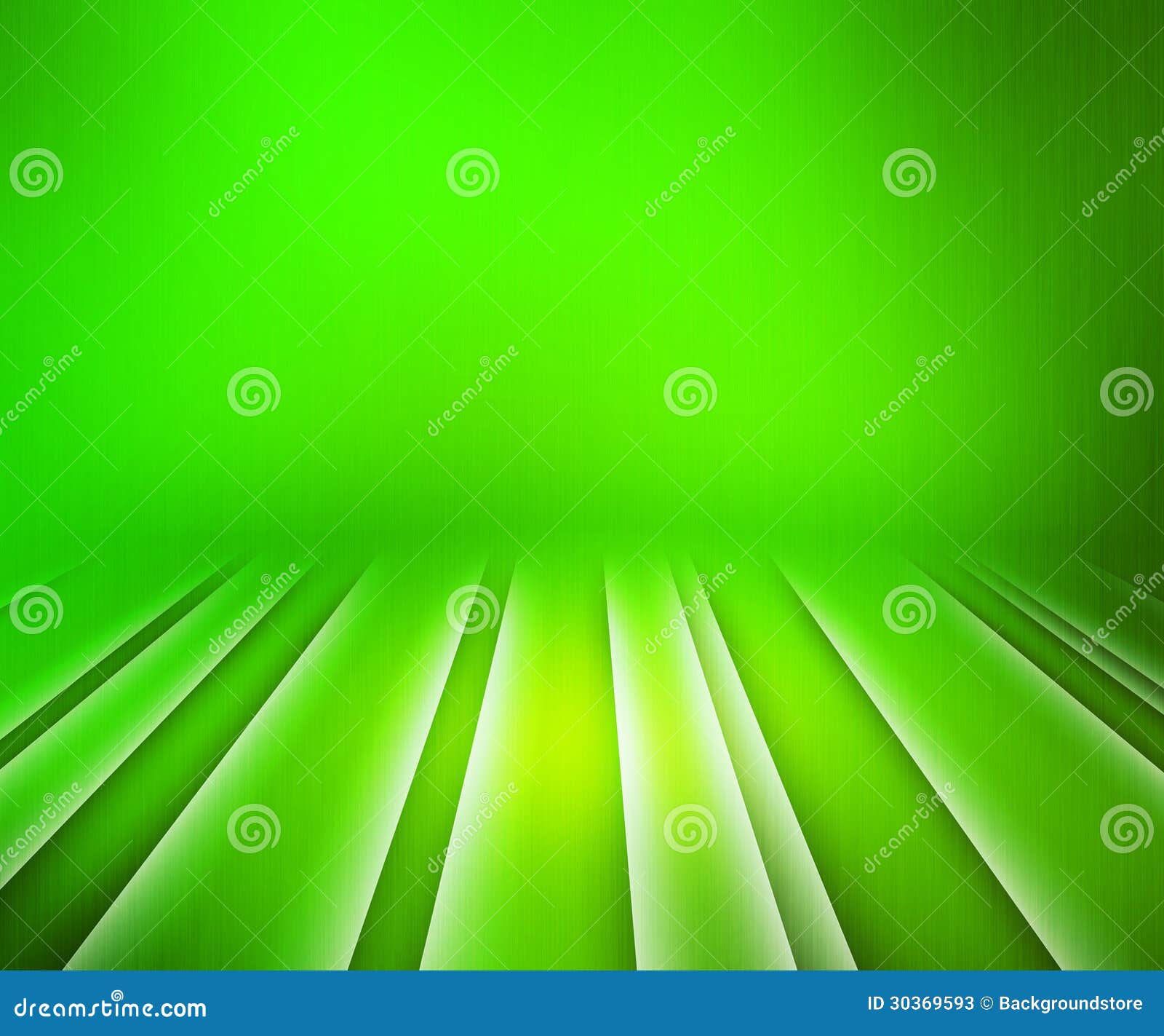 Glowing Stripes Green Stage Background Stock Photos - Image: 30369593