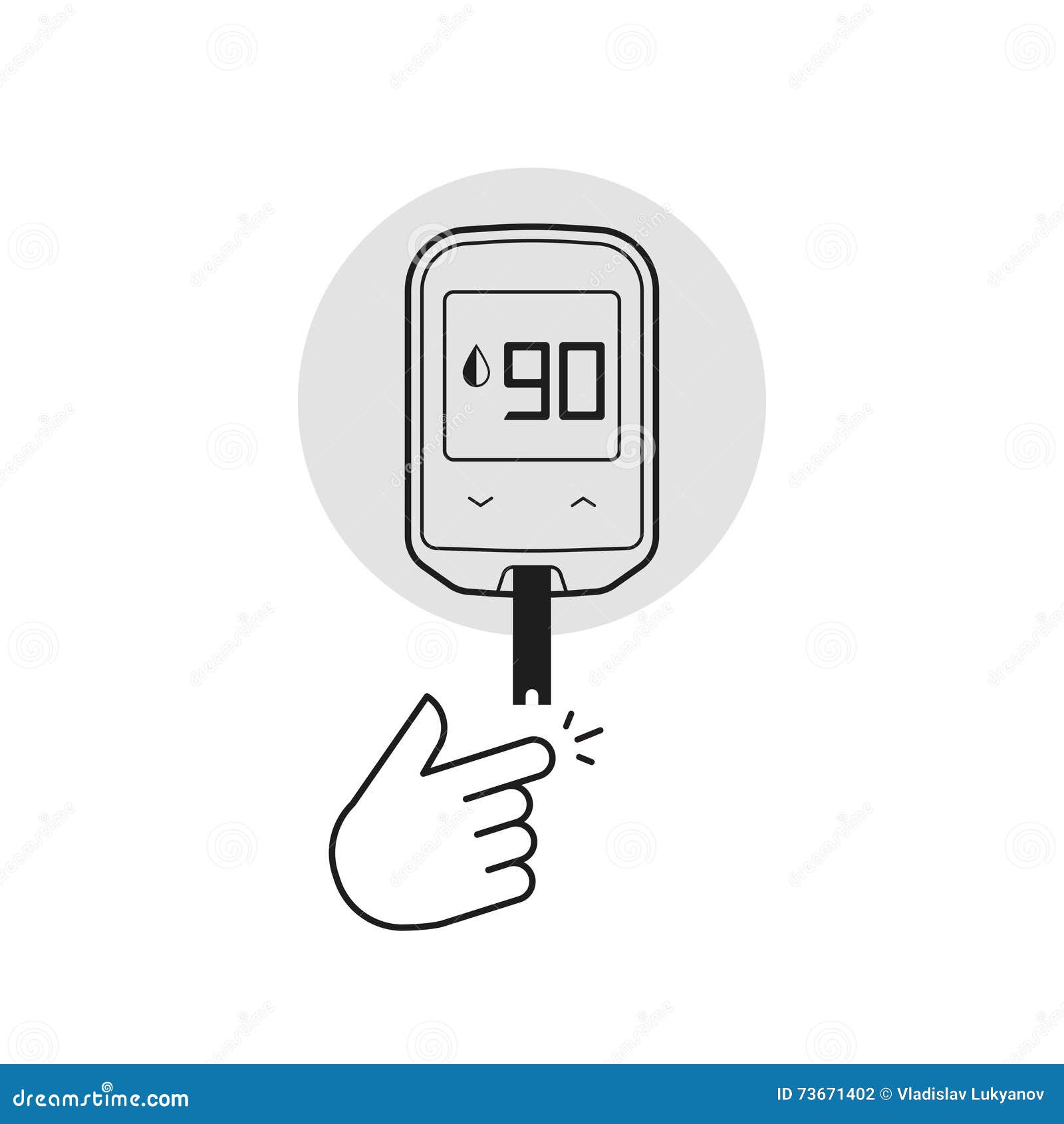 clipart blood glucose monitor - photo #6