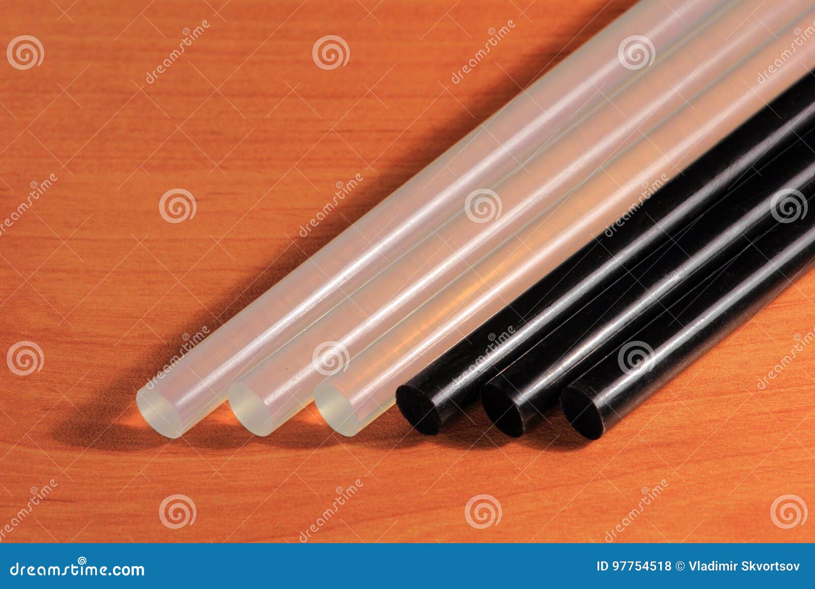 Glue Gun Sticks for Craft and Rods Stock Photo Image of equipment