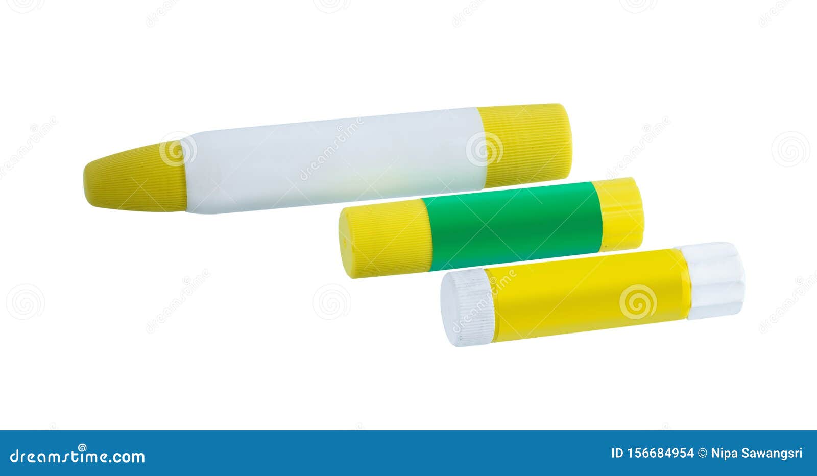 Glue Stick Isolated on White Background Stock Photo Image of space
