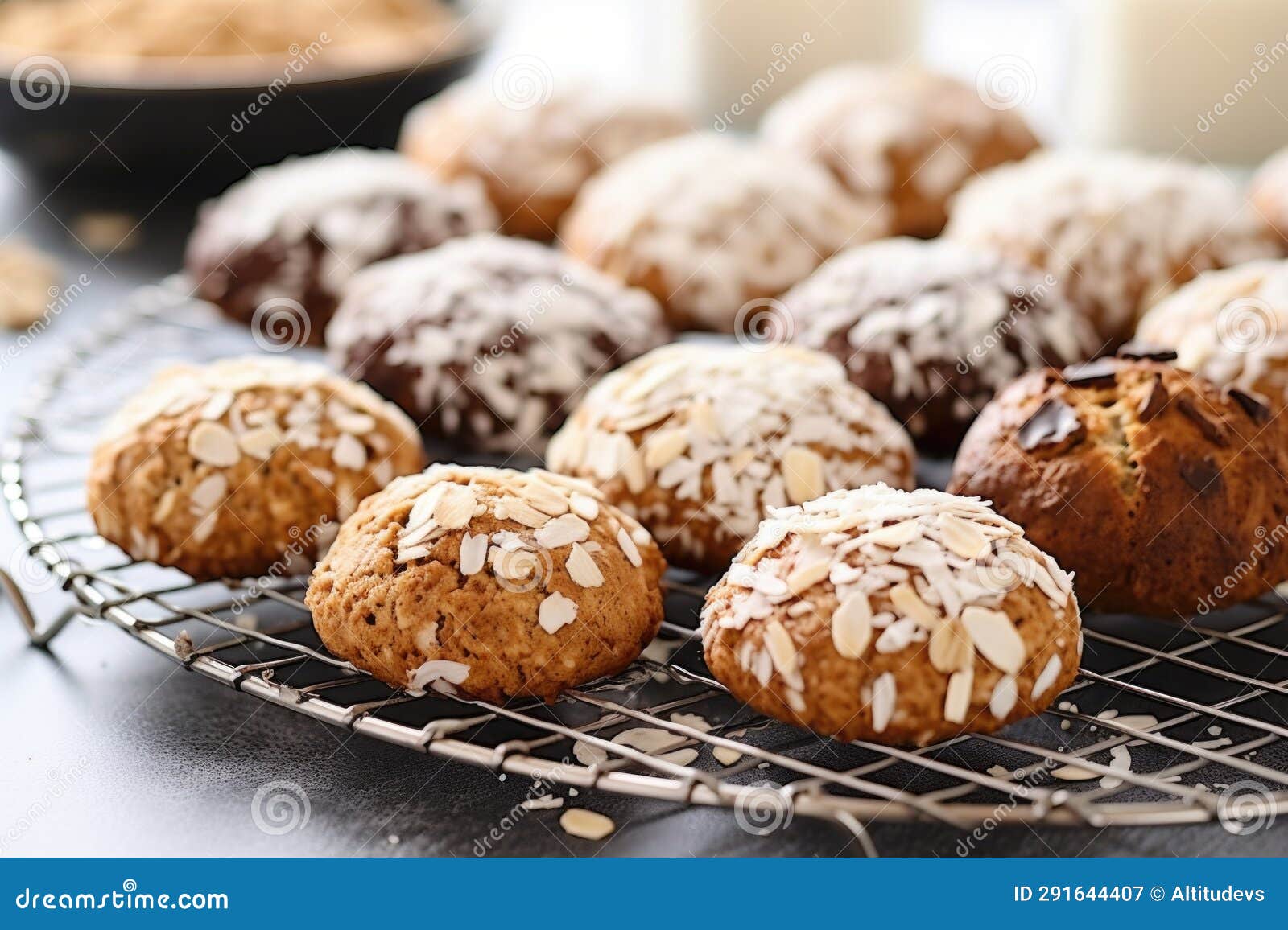 Glutenfree Baked Goods on a Cooling Rack Stock Image Image of healthy, bakery 291644407