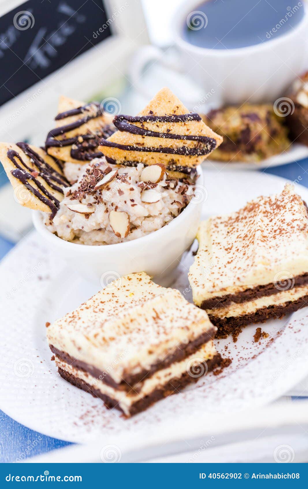 Gluten free dessert stock photo. Image of fancy, beverage - 40562902