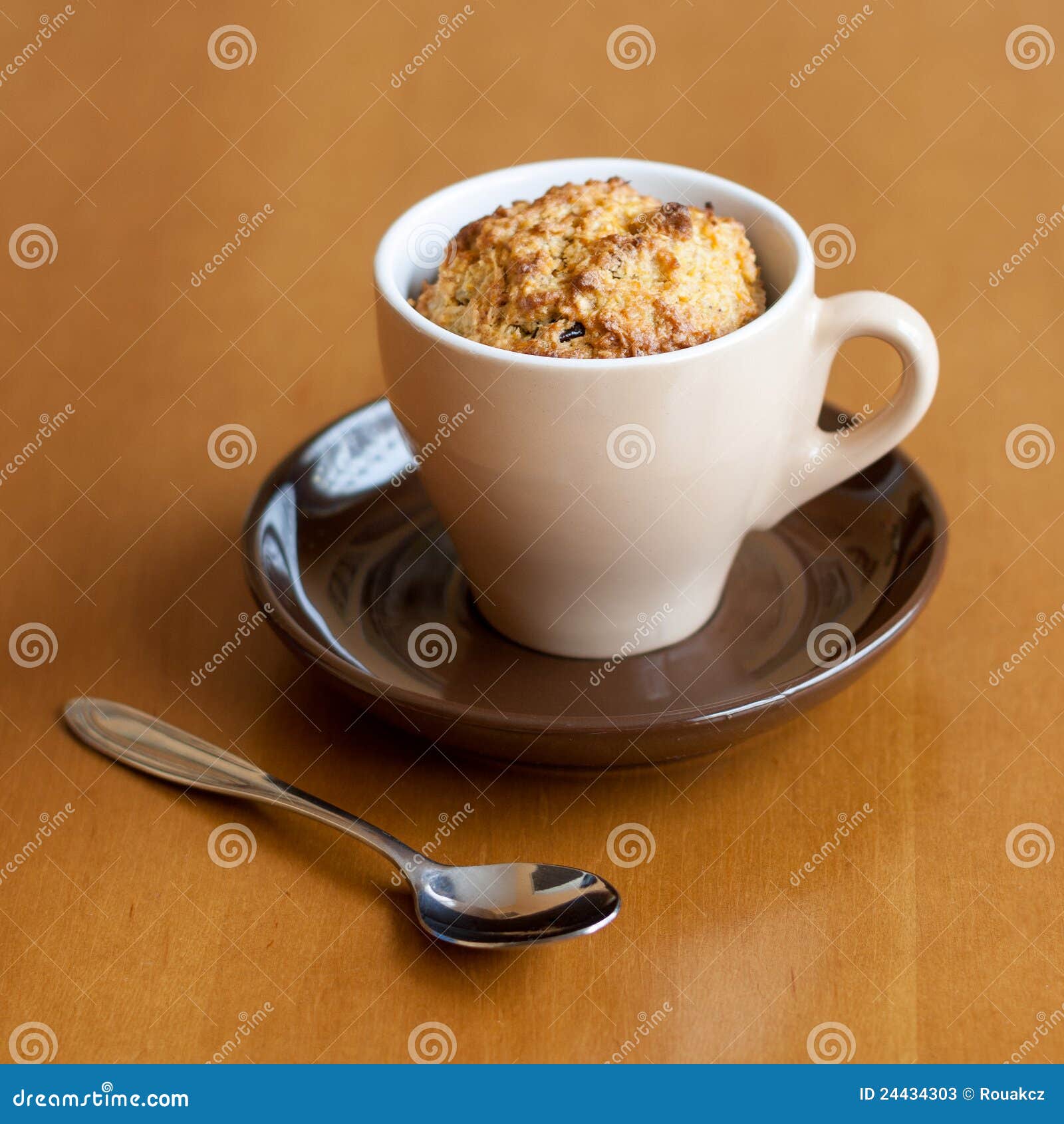 Gluten free muffin in cup stock image. Image of bakery 24434303