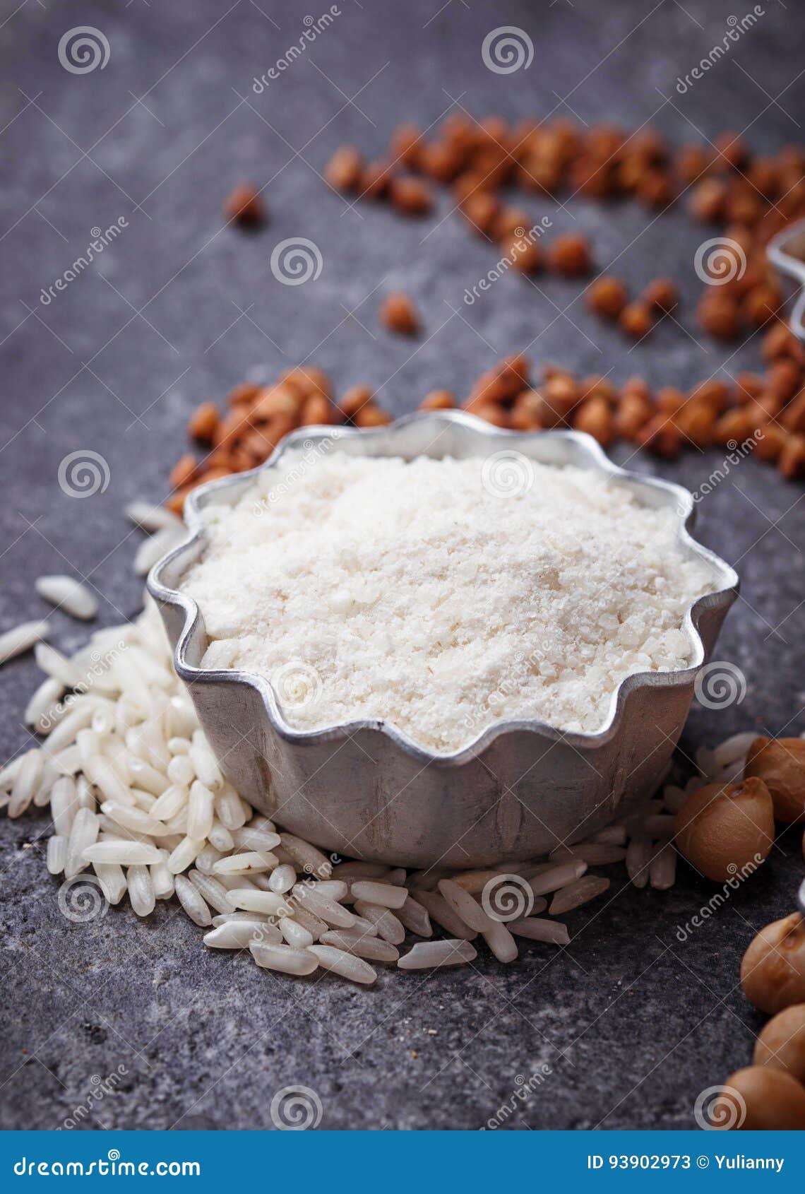 Gluten free rice flour stock image. Image of culinary 93902973