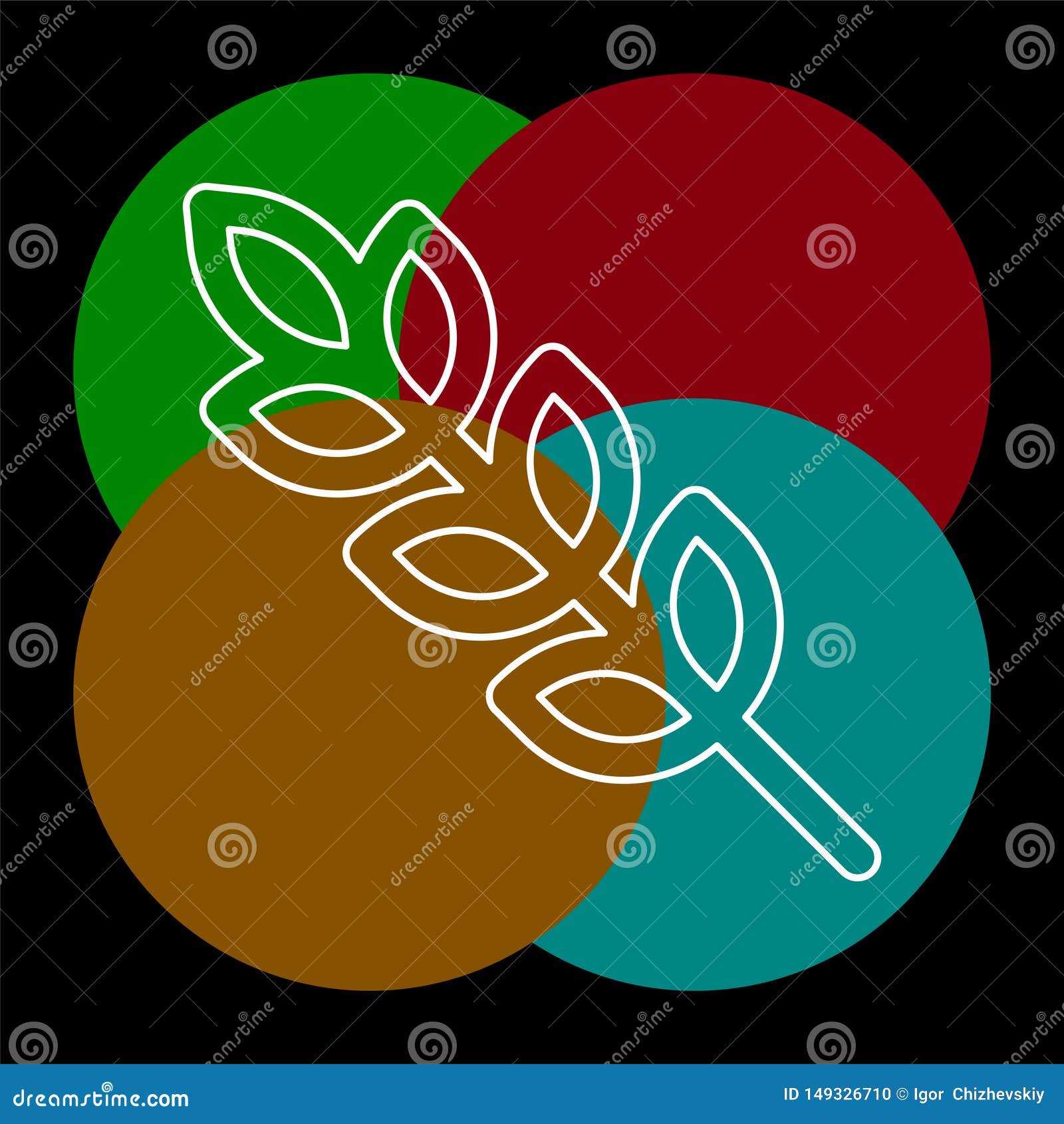 Download Gluten free vector icon stock vector. Illustration of food - 149326710