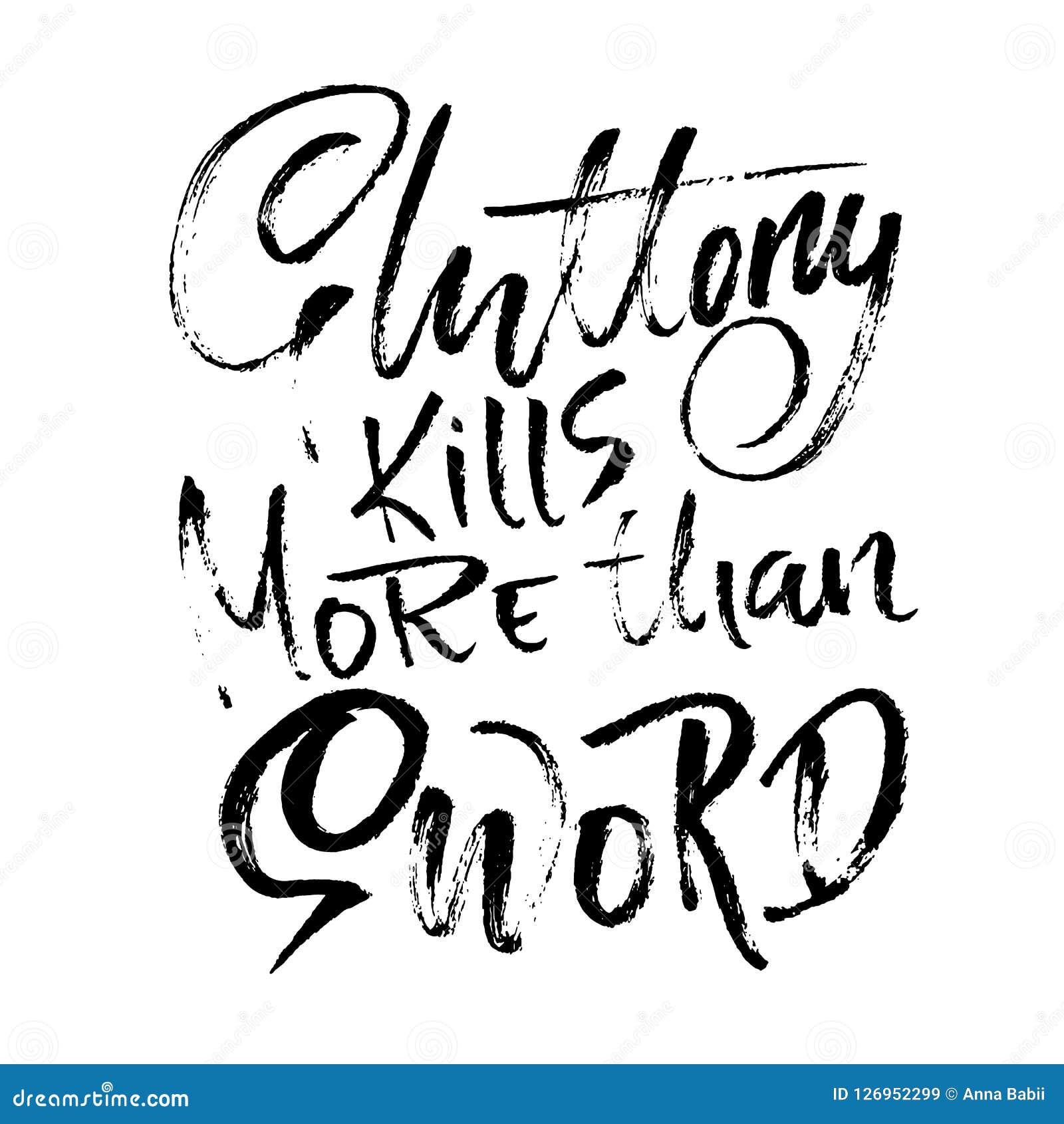 It Kills More Than The Sword