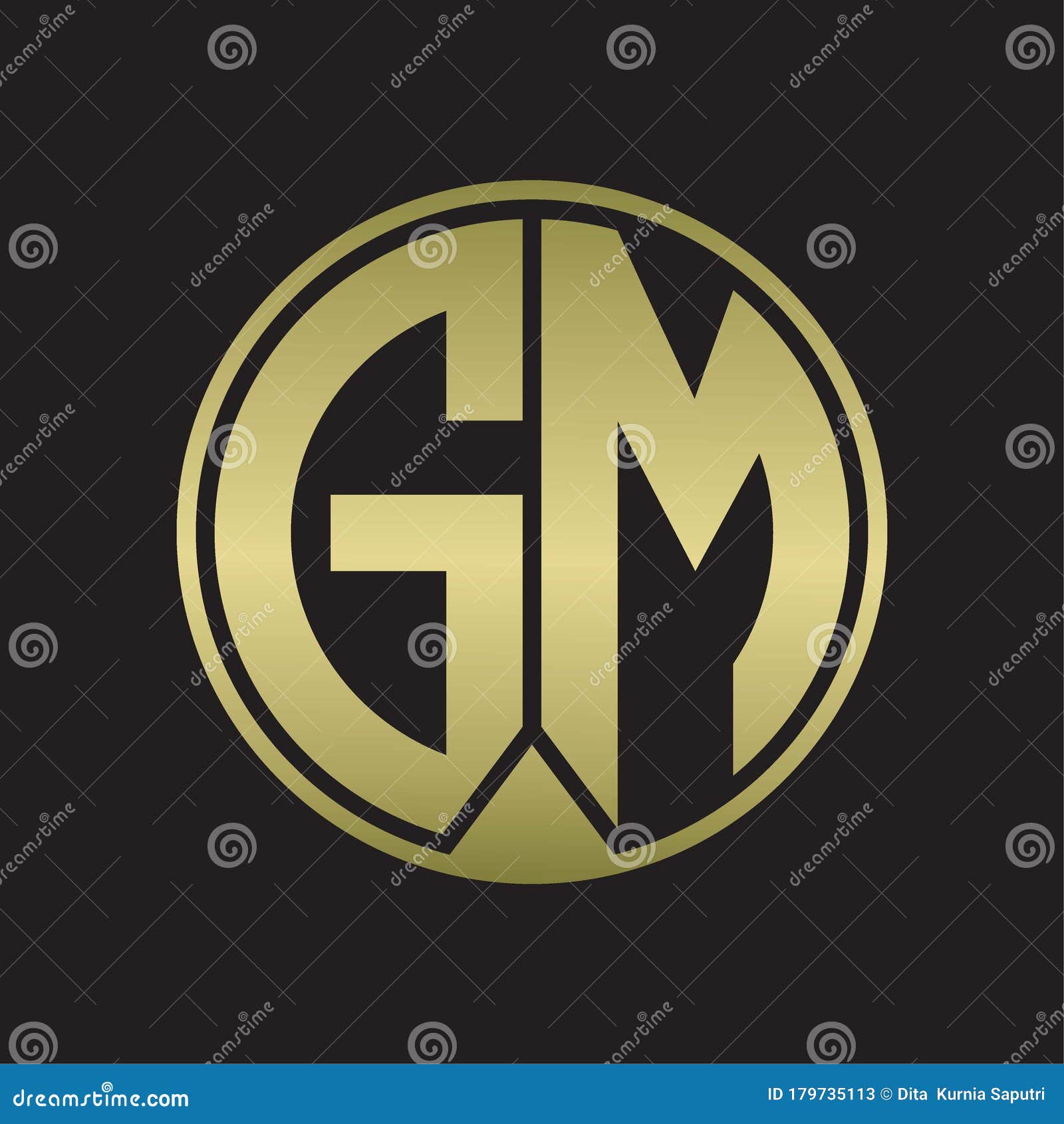 GM Initial Heart Shape Red Colored Love Logo Stock Vector - Illustration of  circle, couple: 129889557