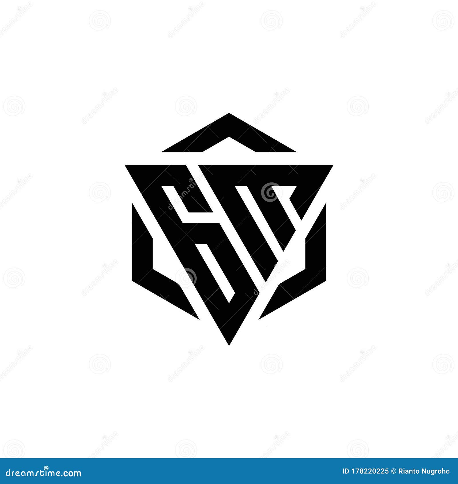 GM Logo Monogram with Triangle and Hexagon Modern Design Template Stock  Vector - Illustration of logotype, hexagon: 178220225