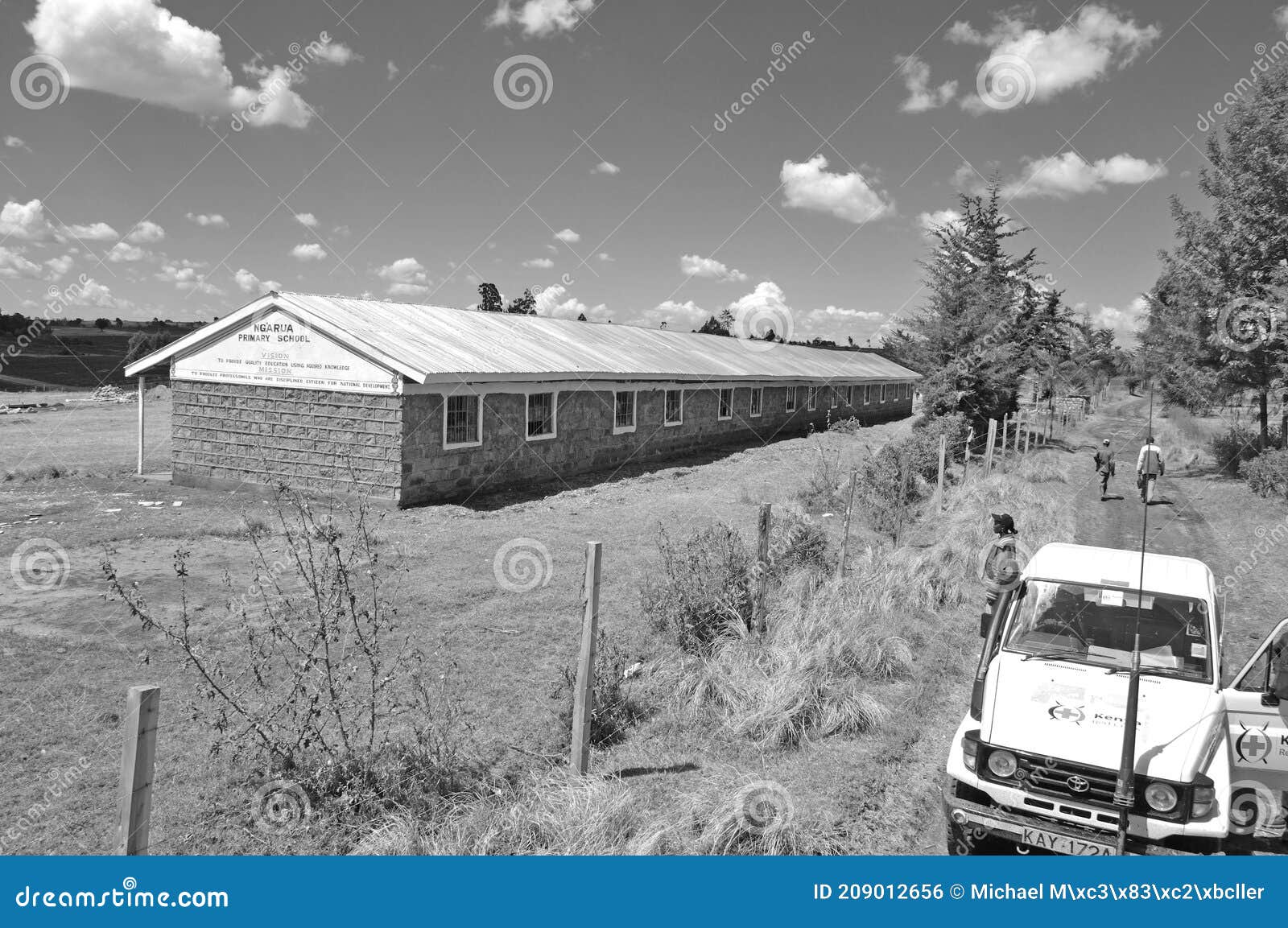 kenya: one of four schools reconstructed by kenya red cross after political clashed  riots