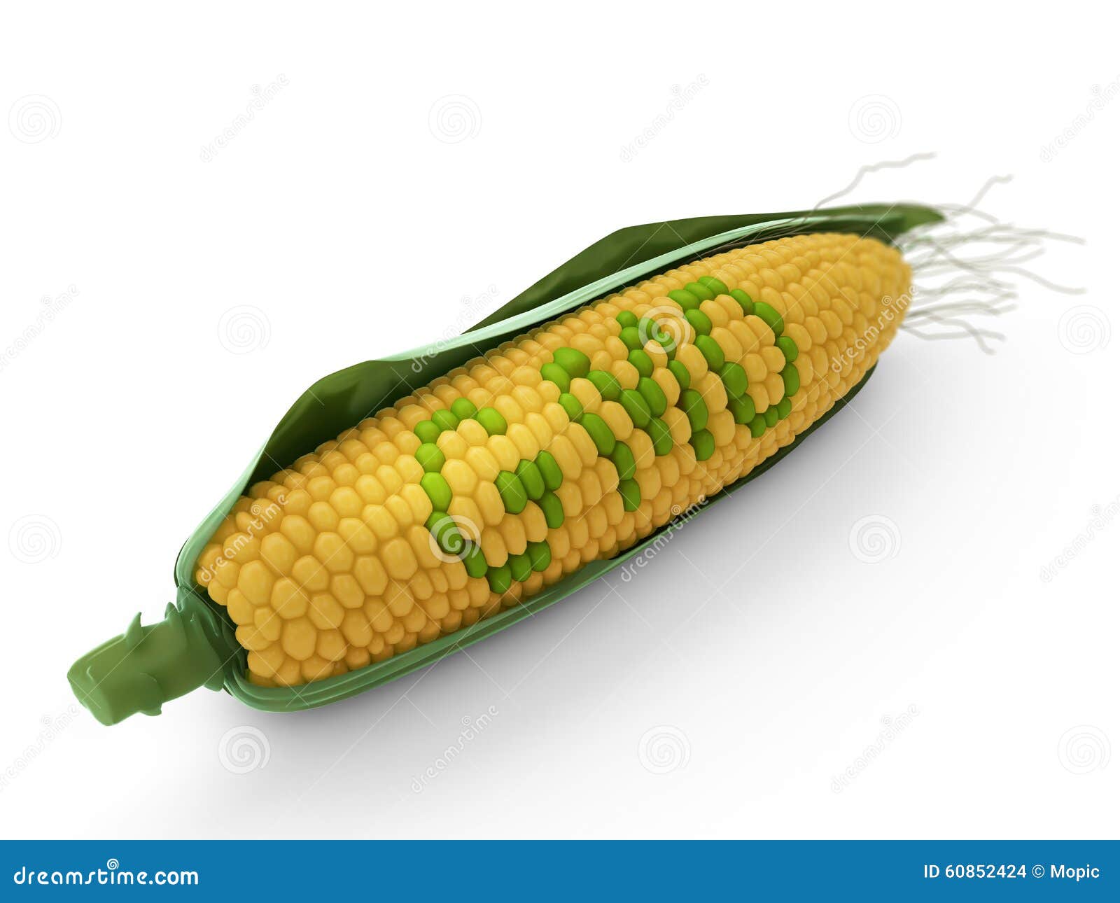 GMO corn stock illustration. Illustration of dangerous 60852424