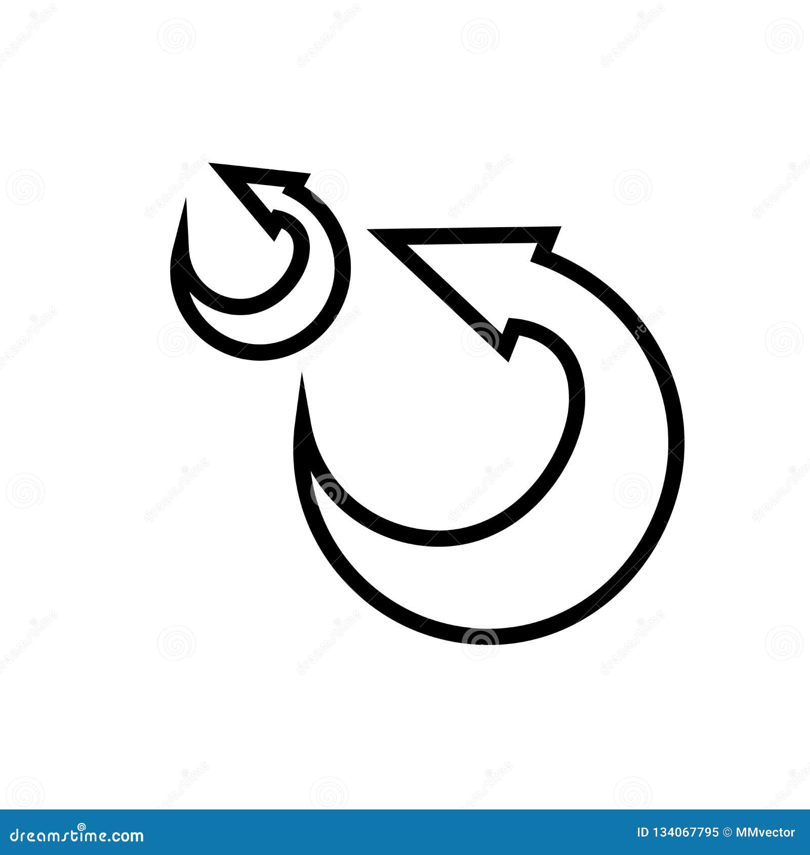 Go Back Button Icon Vector Sign and Symbol Isolated on White Background