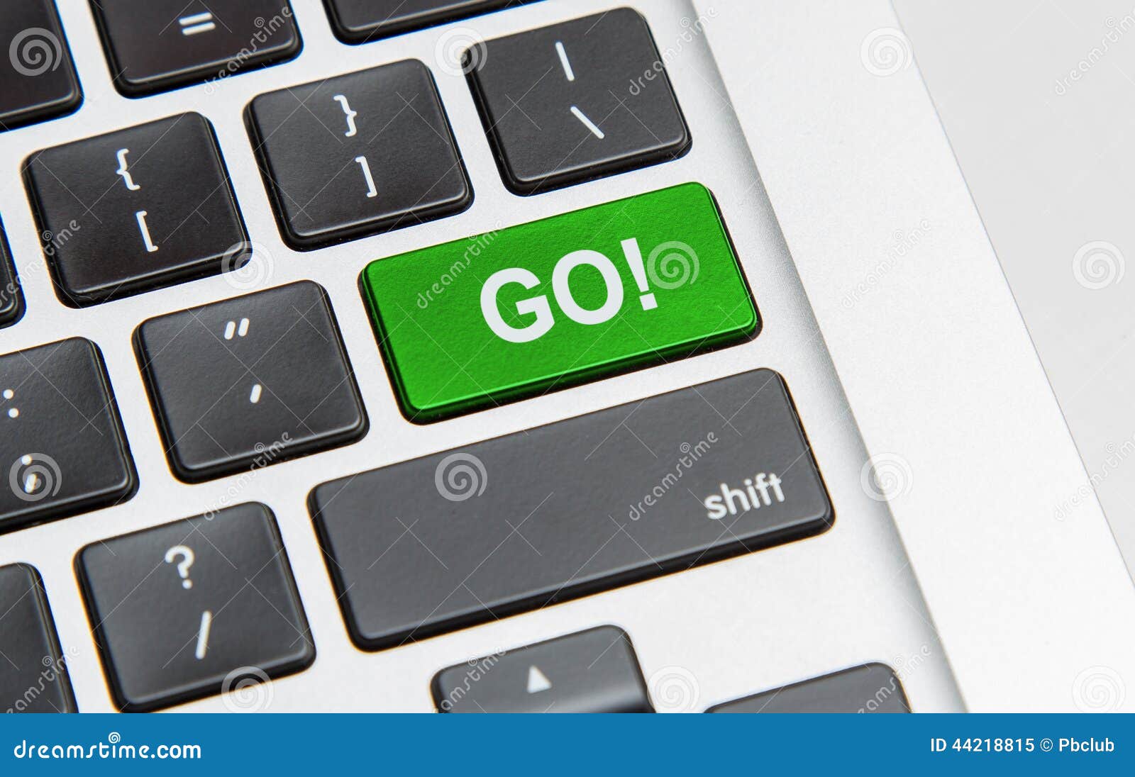 Green button with text go! stock illustration. Illustration of symbol ...