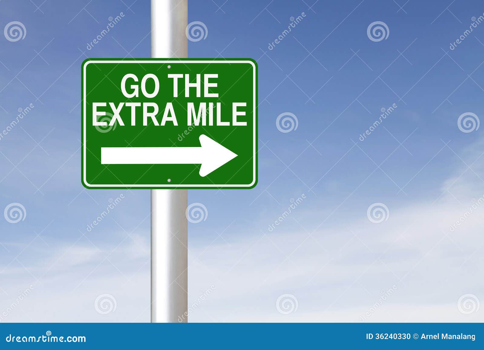 go the extra mile