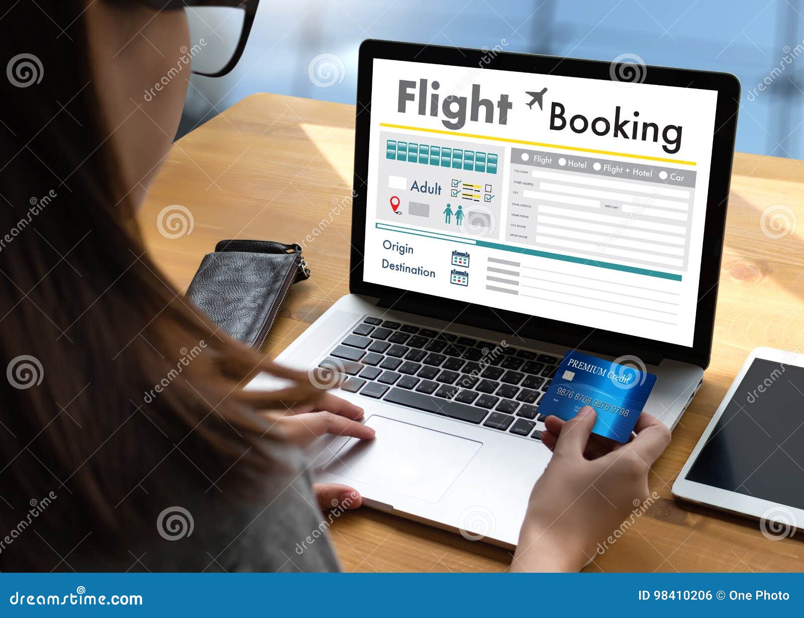 go flight booking air online ticket book concept