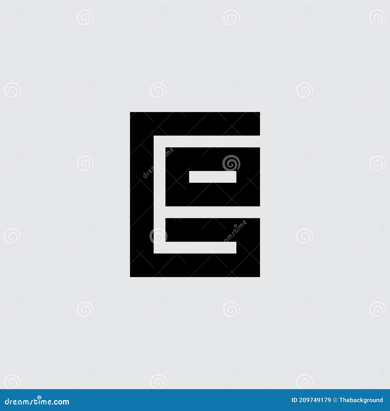 GO Initials or Logo. Design Element or Icon Stock Vector