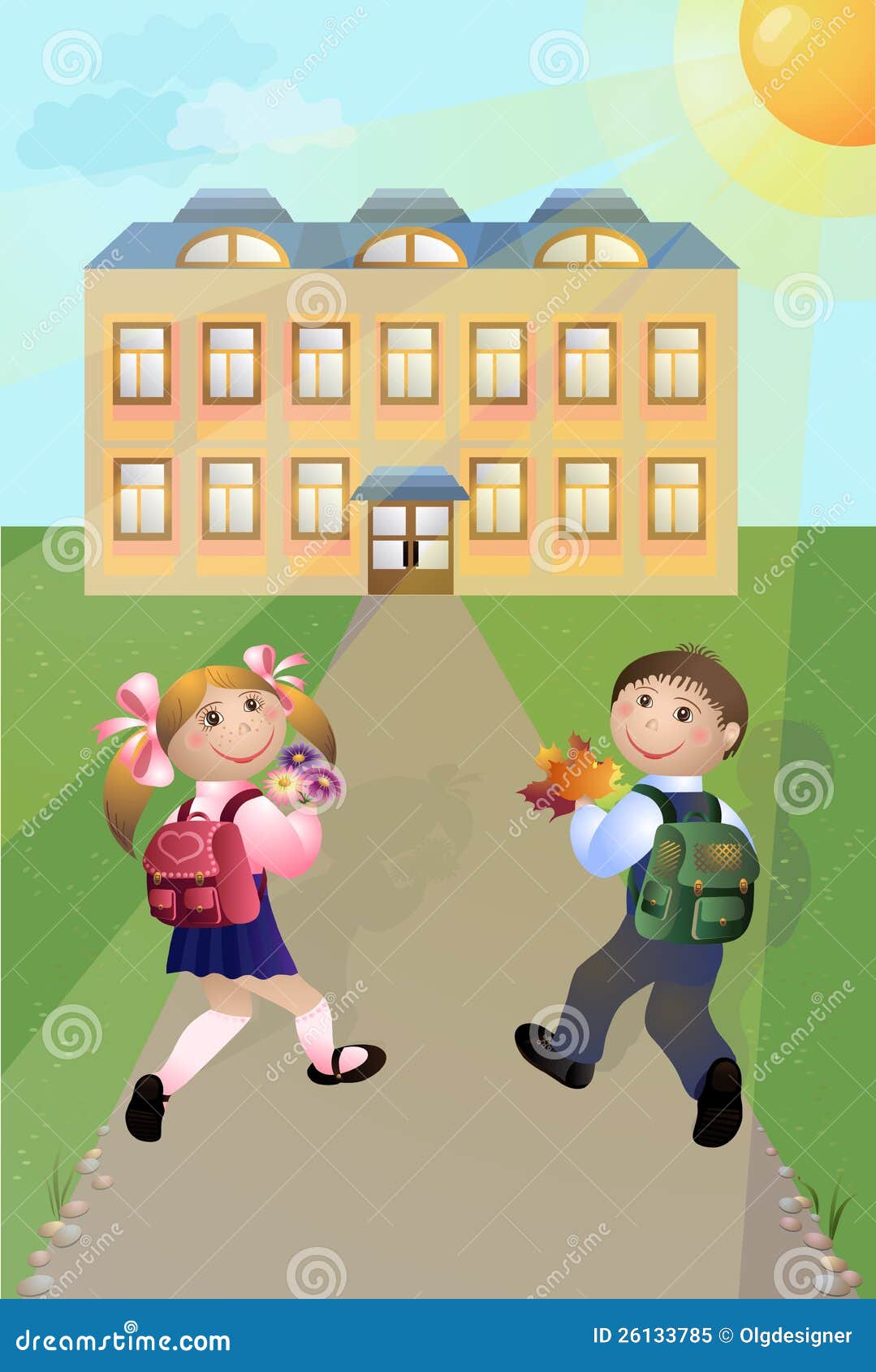 i go to school clipart - photo #25