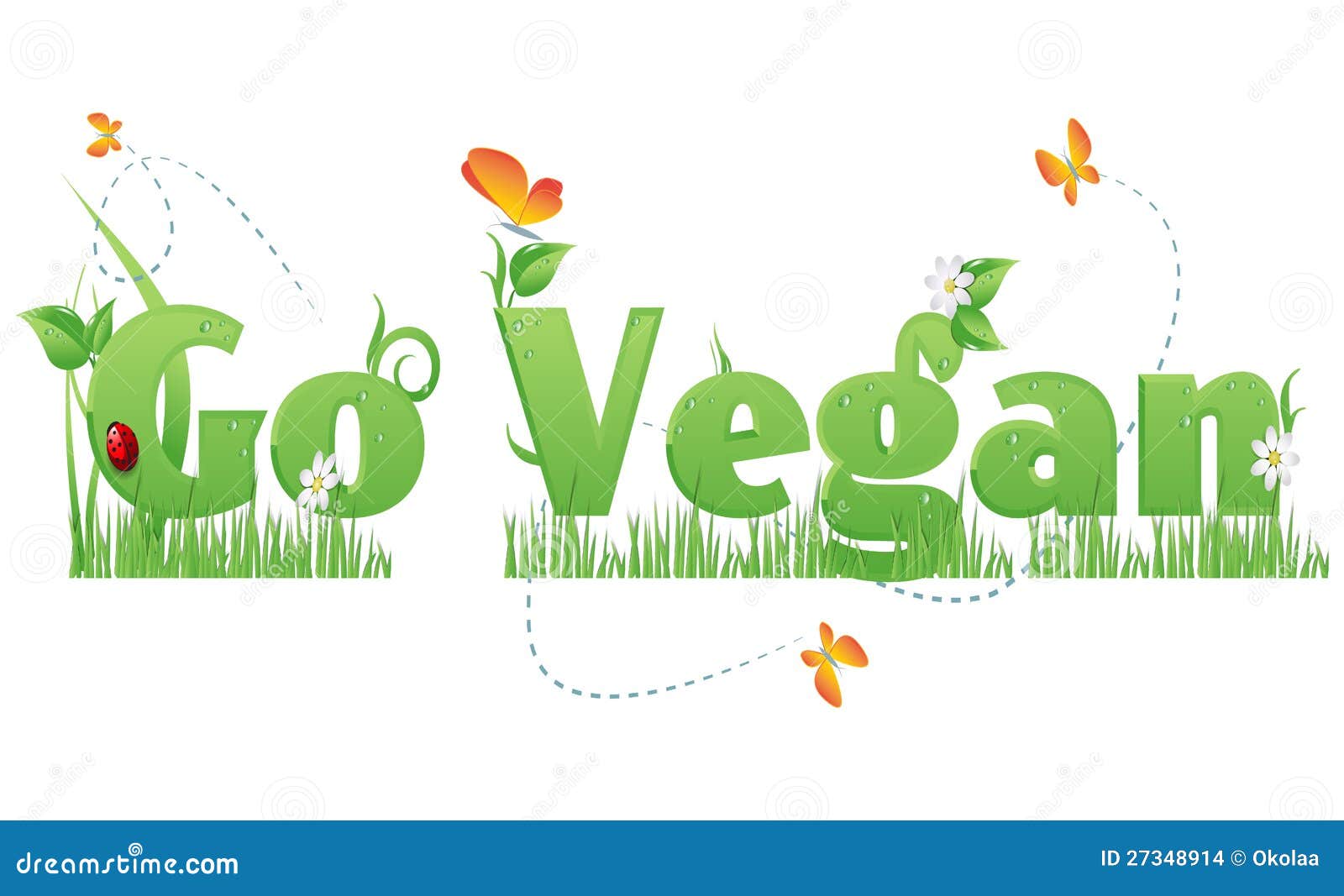 Vegan Text Logo With Grean Leaf On V Letter. Vegetarian Food Symbol