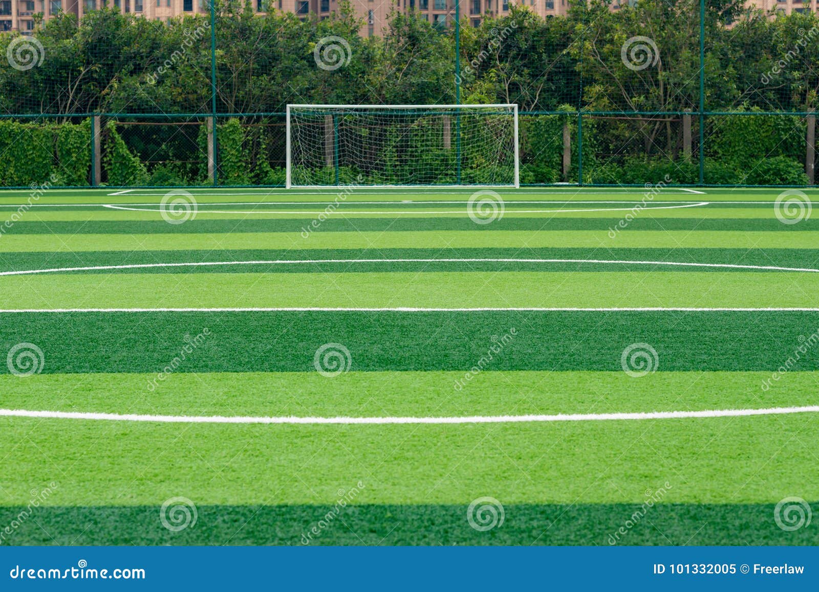Goal of Outdoor Soccer Field Stock Image Image of play, soccer 101332005