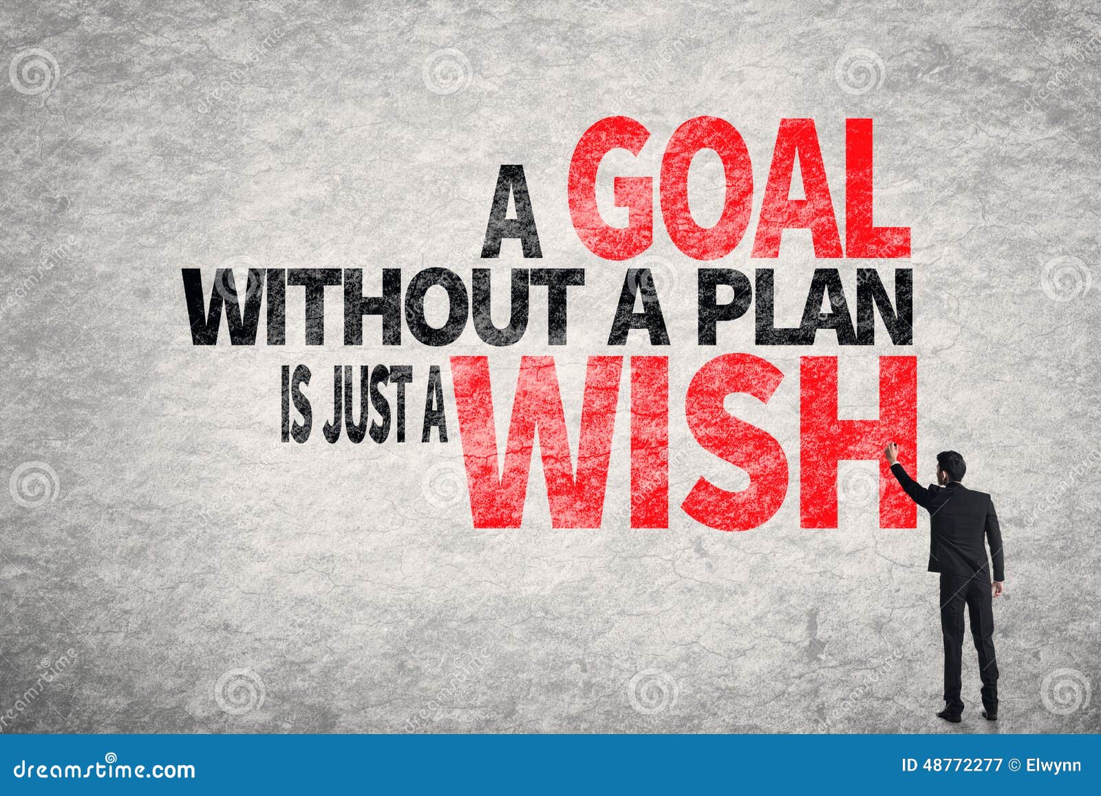 a goal without a plan is just a wish