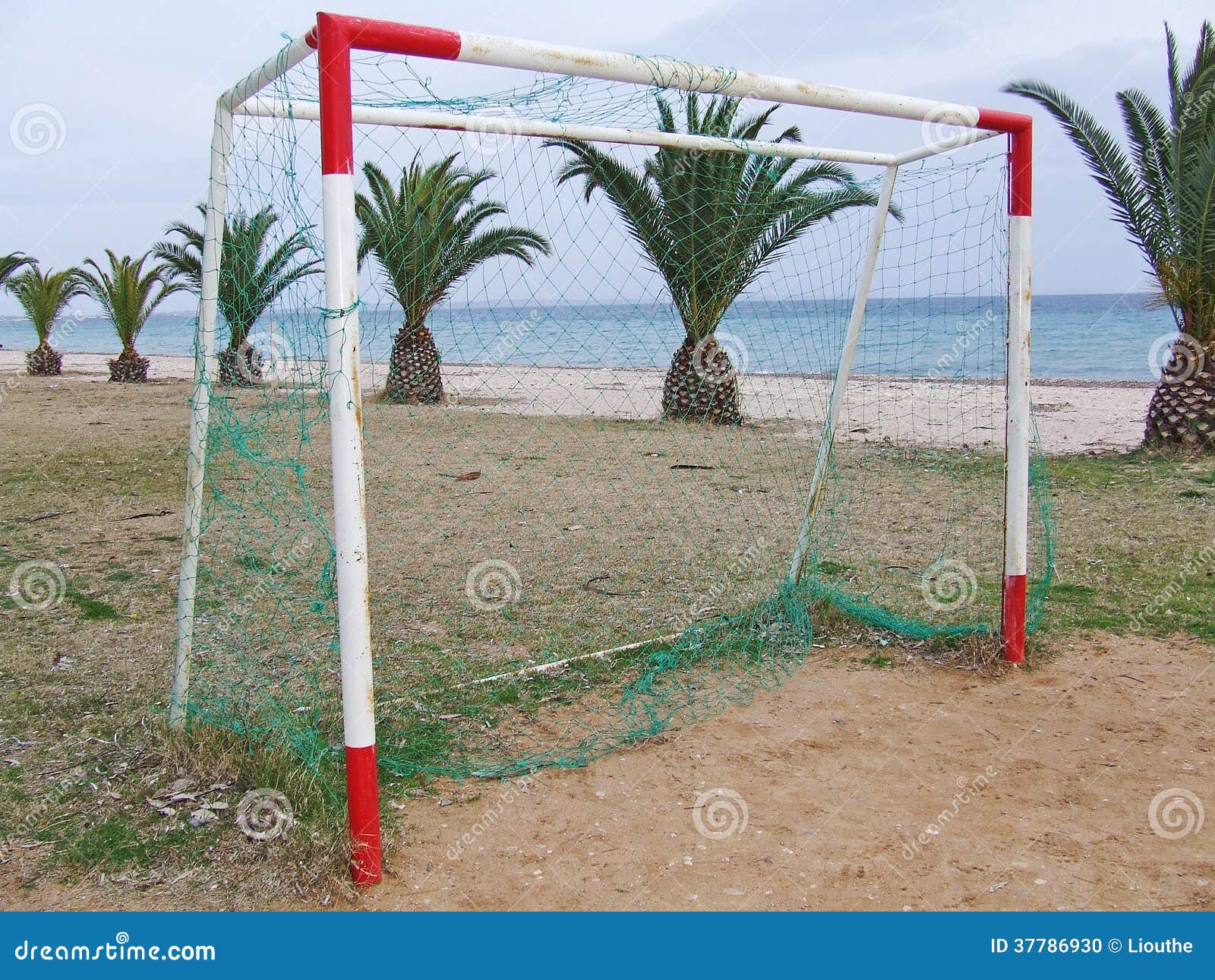 GOAL POST stock photo. Image of crossbar, goal, height 37786930
