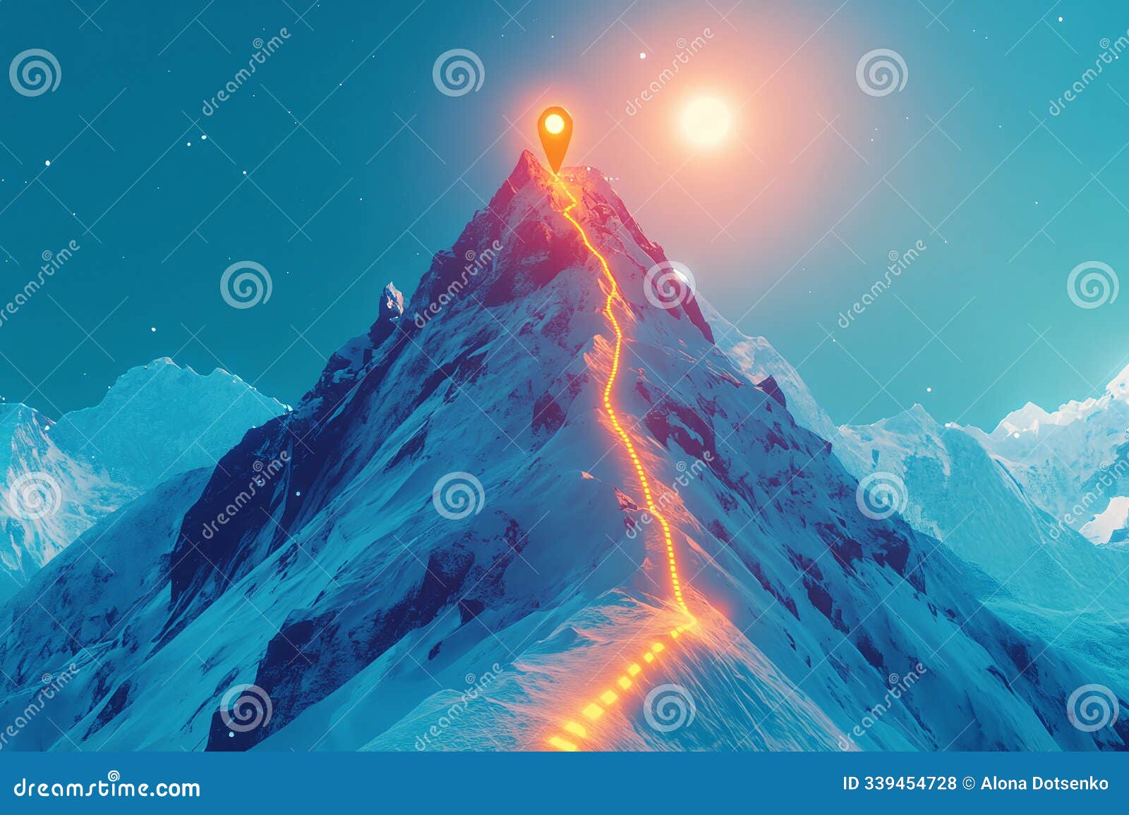 goal setting, achievement, way to success, level up, growth mindset, motivation, ambition, determination and progress: route or