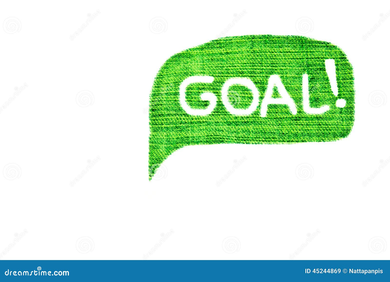 Goal stock image. Image of successful, isolated, concept 45244869