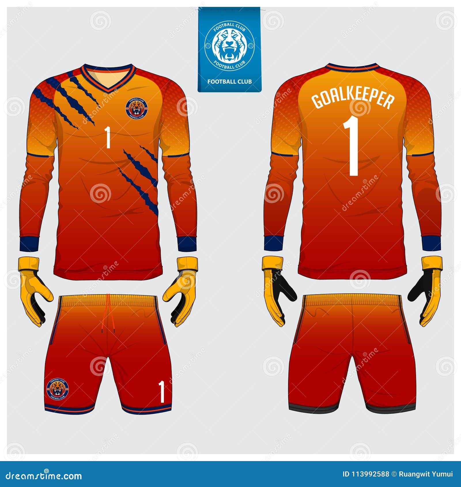 Download Goalkeeper Jersey Or Soccer Kit, Long Sleeve Jersey ...