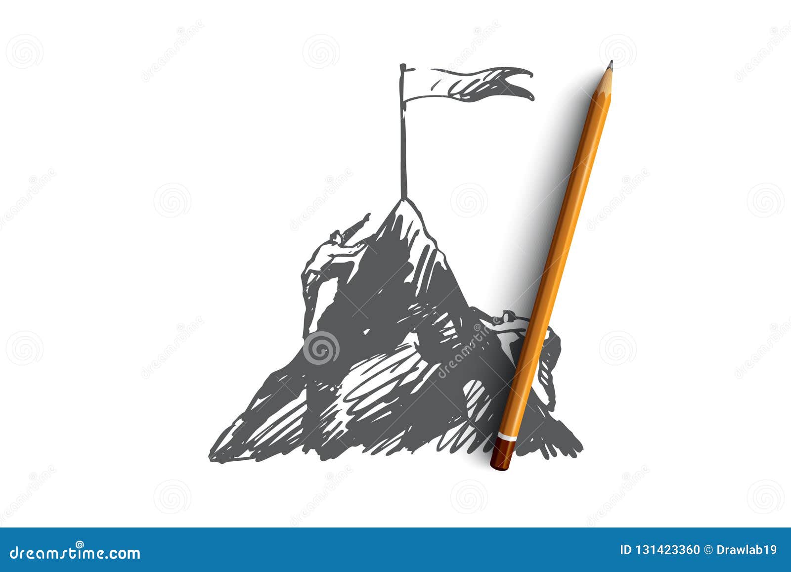 379 Man Climbing Mountain Drawing Stock Photos HighRes Pictures and  Images  Getty Images