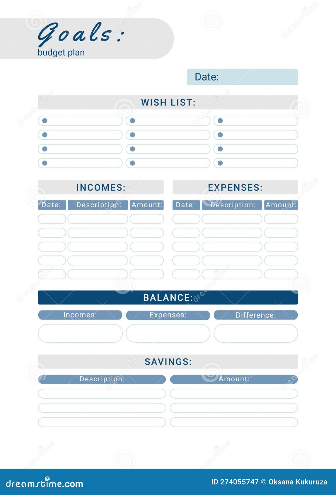 personal-monthly-budget-planner-cartoon-vector-cartoondealer