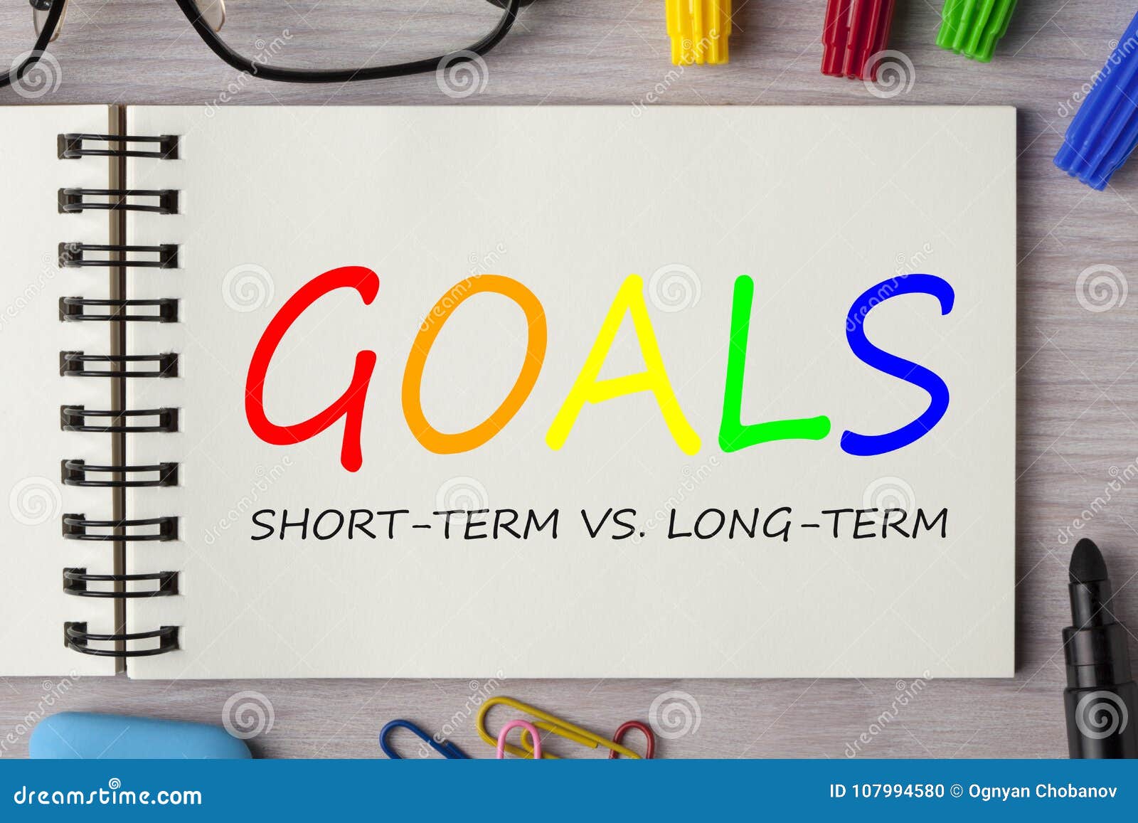 goals,short-term and long-term