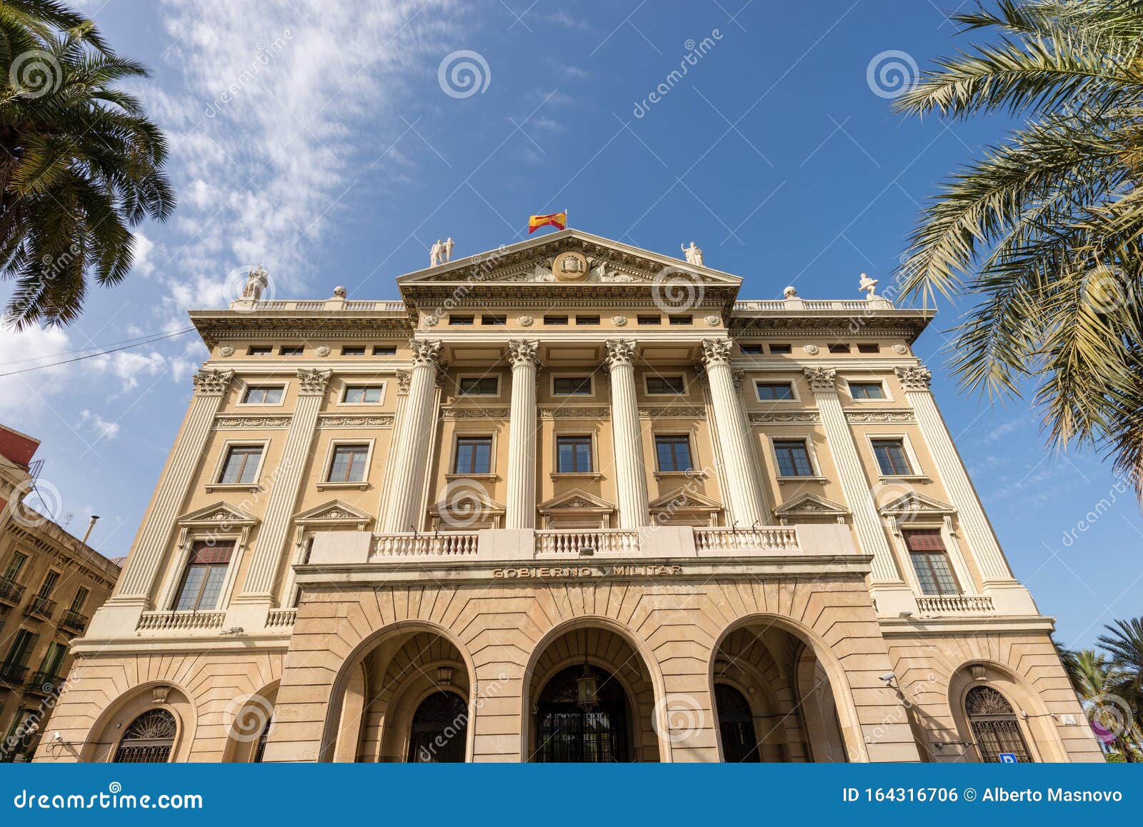 gobierno militar - military government in barcelona spain