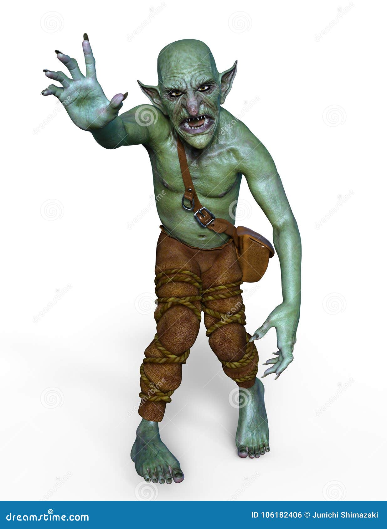 Goblin stock de ilustración. Ilustración de demonio - 106182406