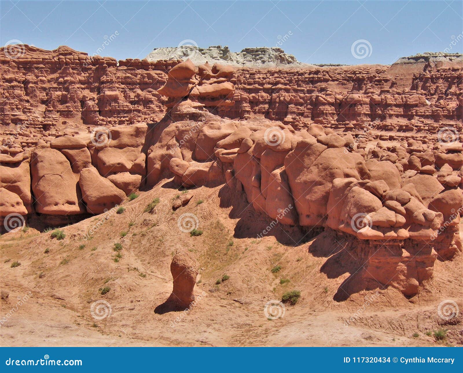 Goblin Valley State Park in Utah Stock Photo Image of hike